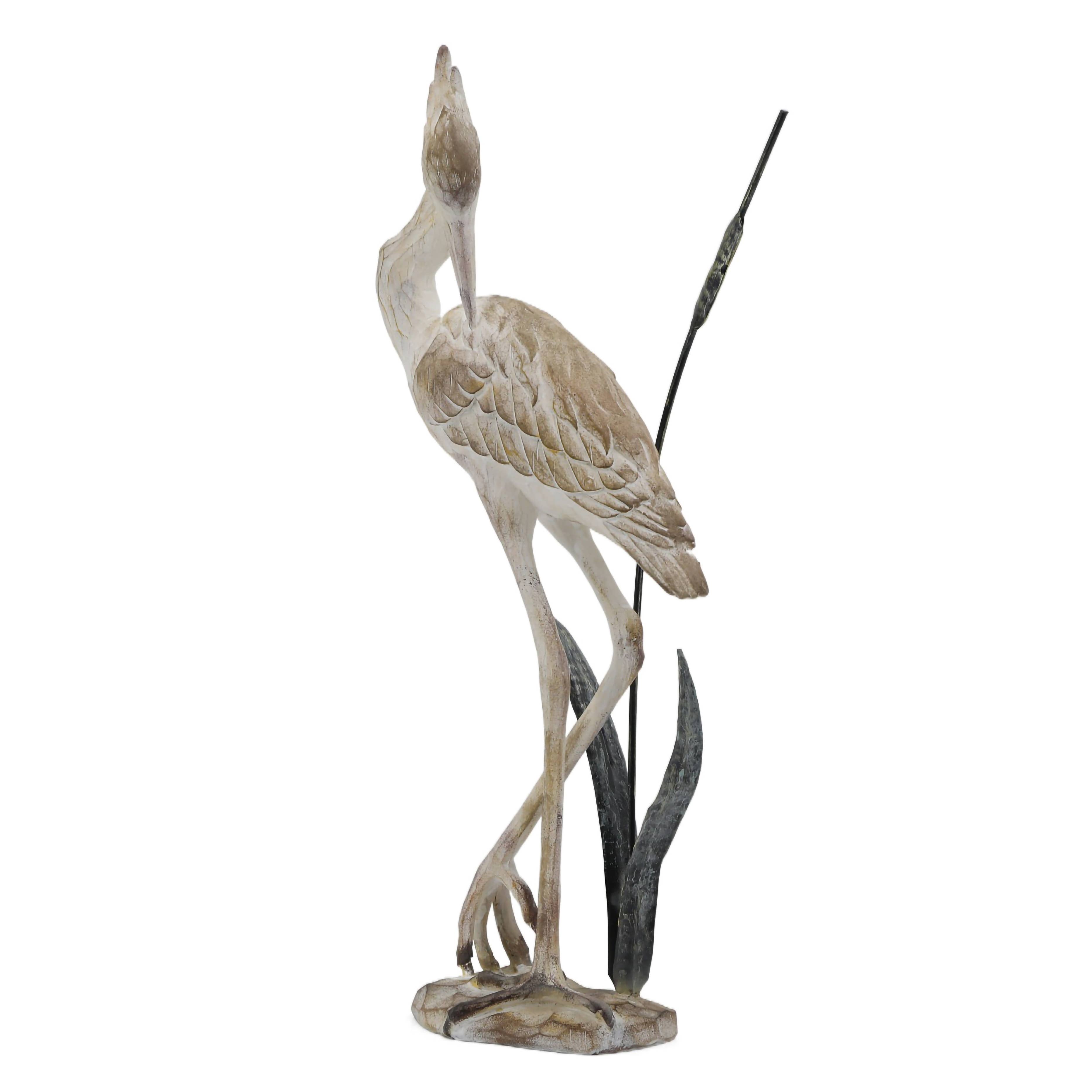 Heron Bird Statue – Medium