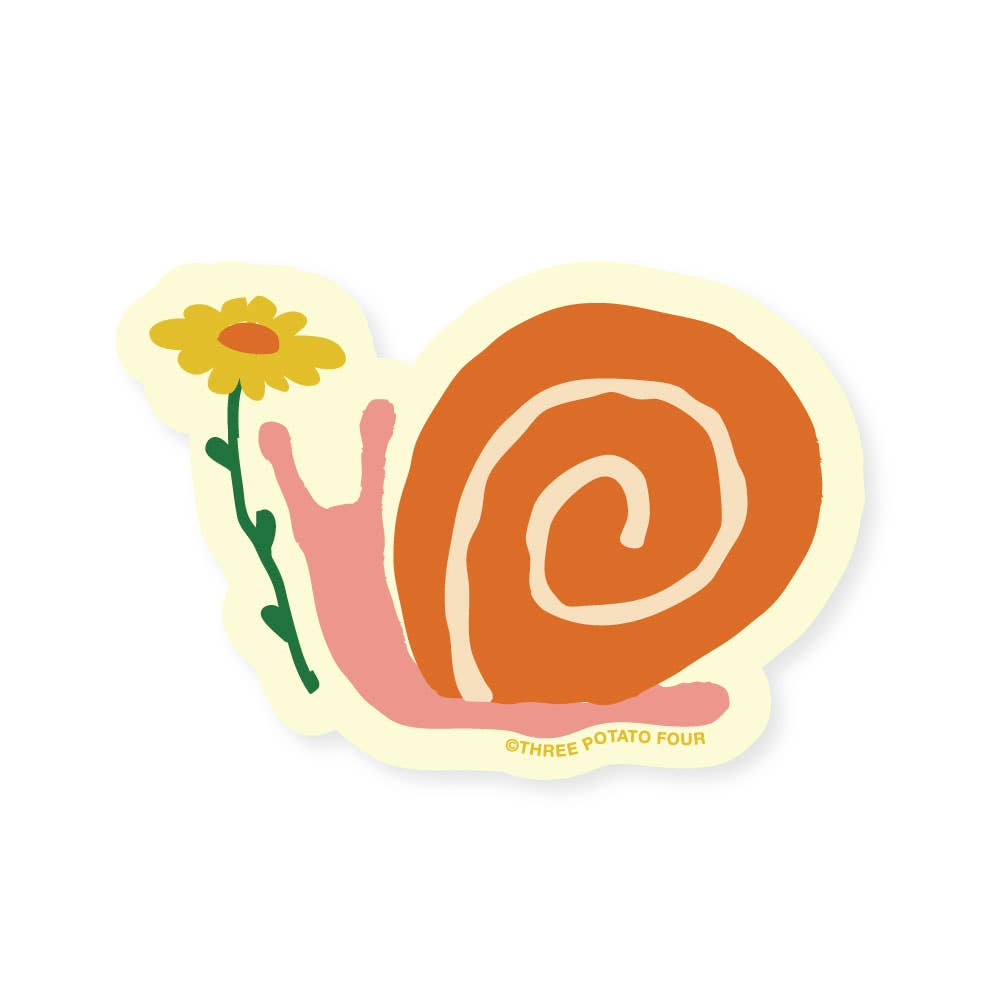 Snail Vinyl Sticker