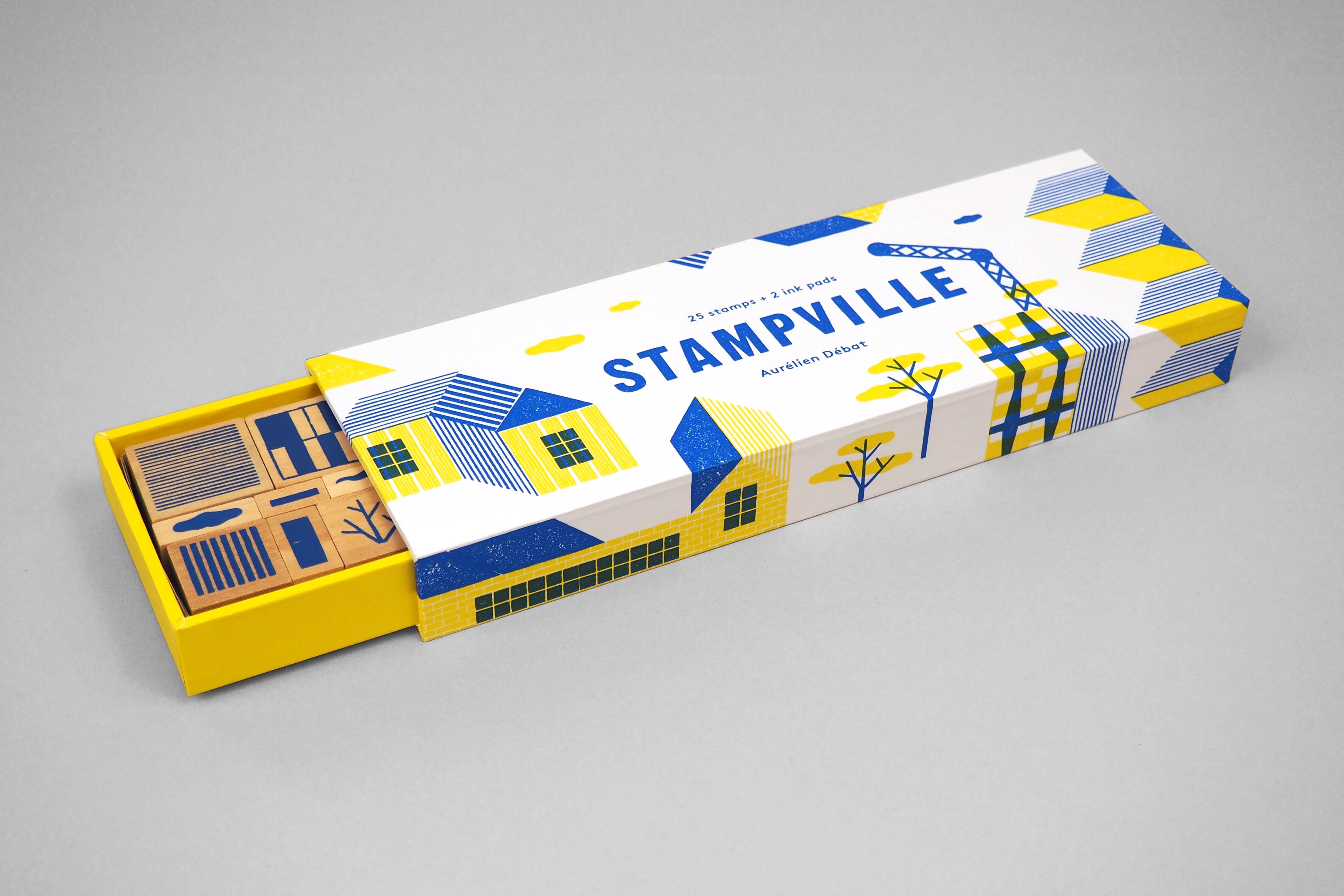 Stampville — Build Your Own Village Stamp Set