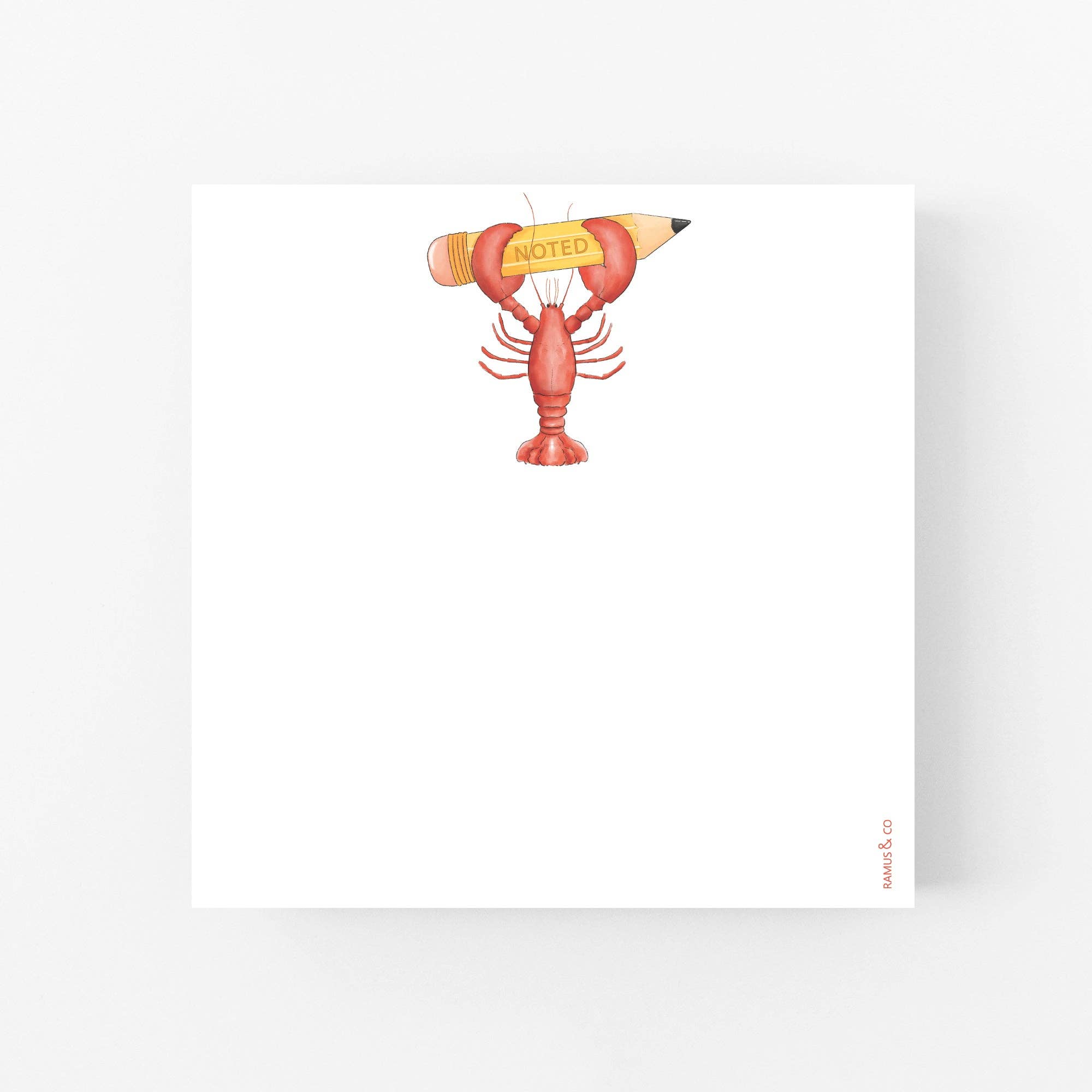 Noted Lobstah Notepad