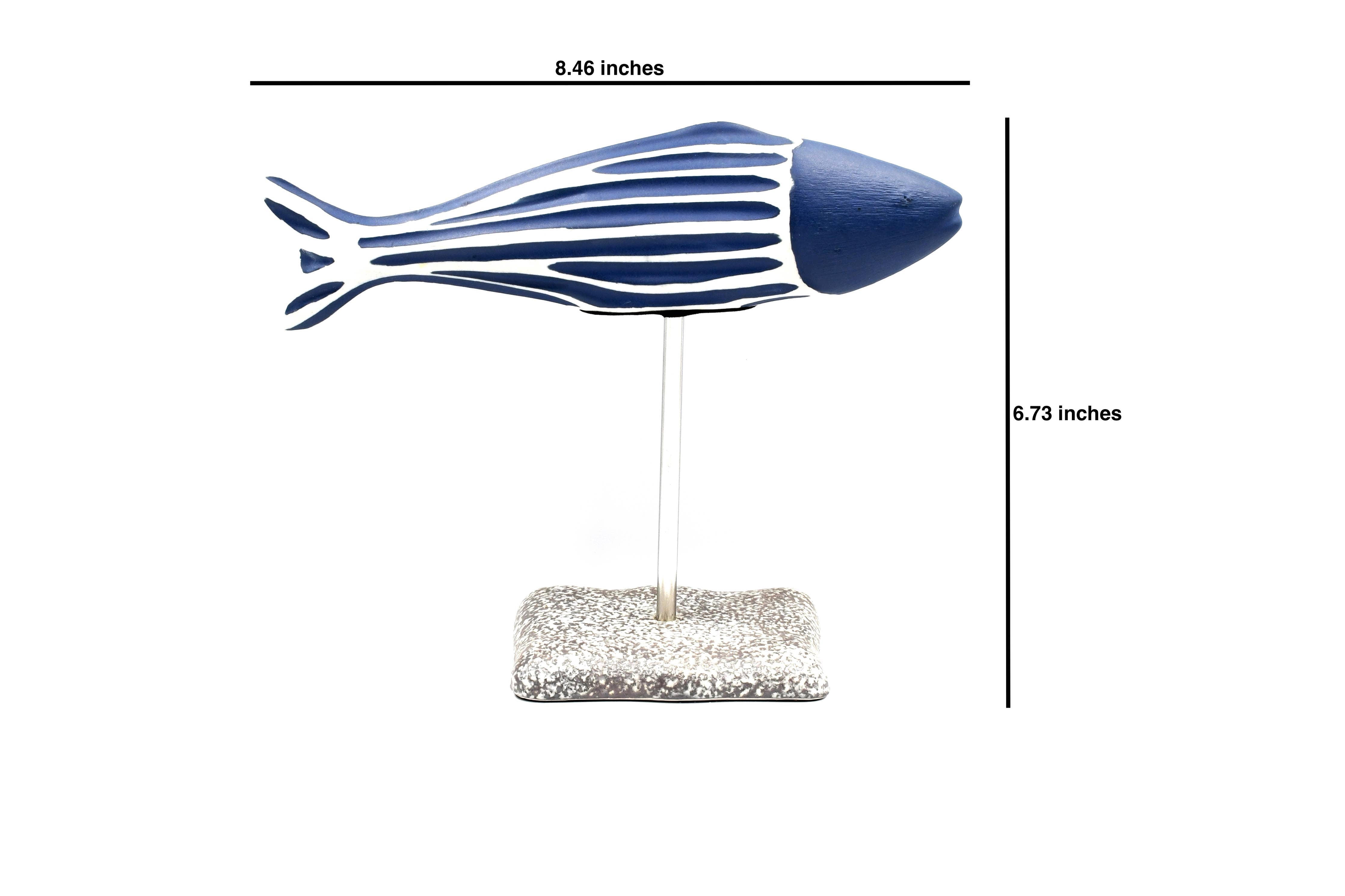 Fish Porcelain Ceramic Sculpture Ornament