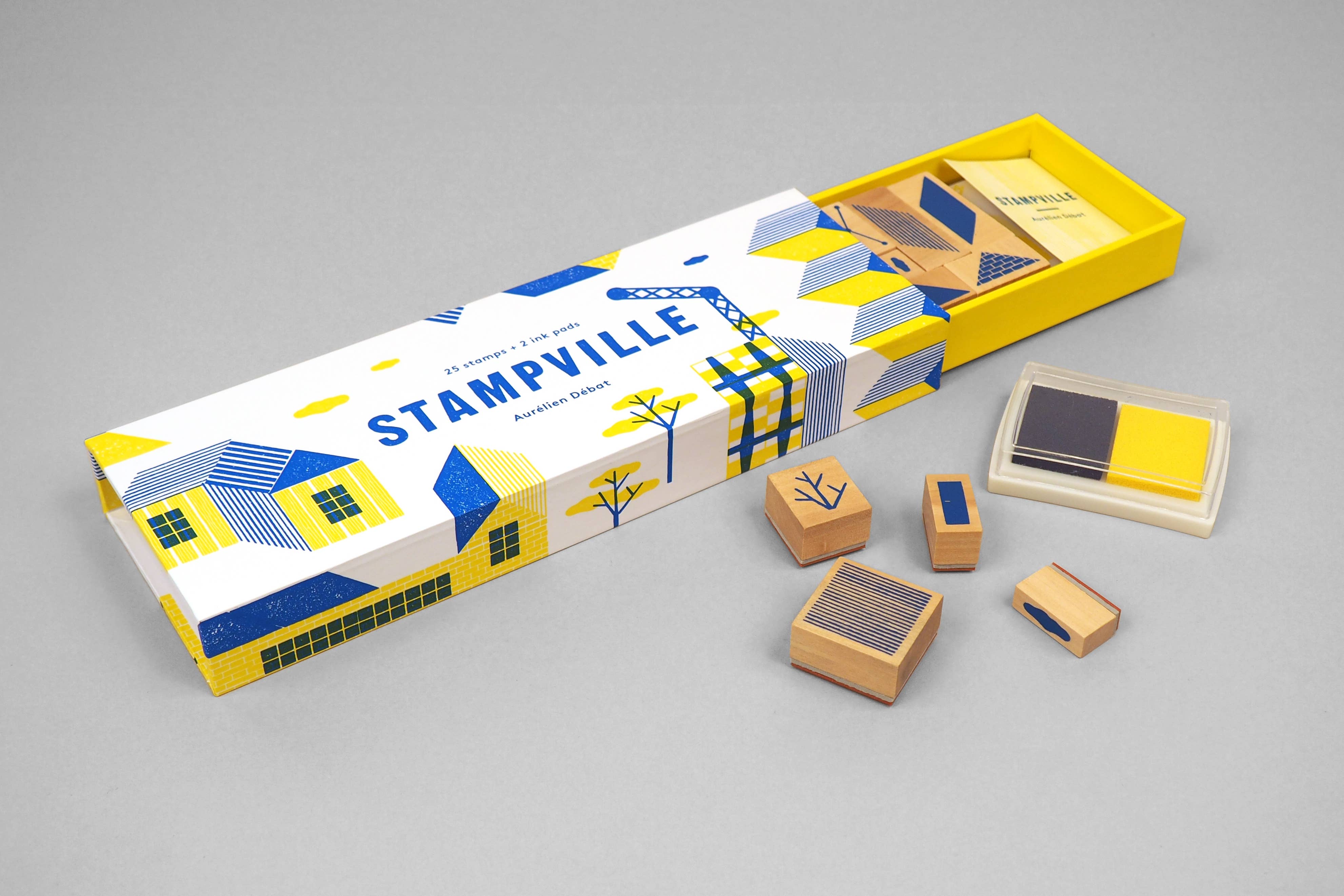 Stampville — Build Your Own Village Stamp Set