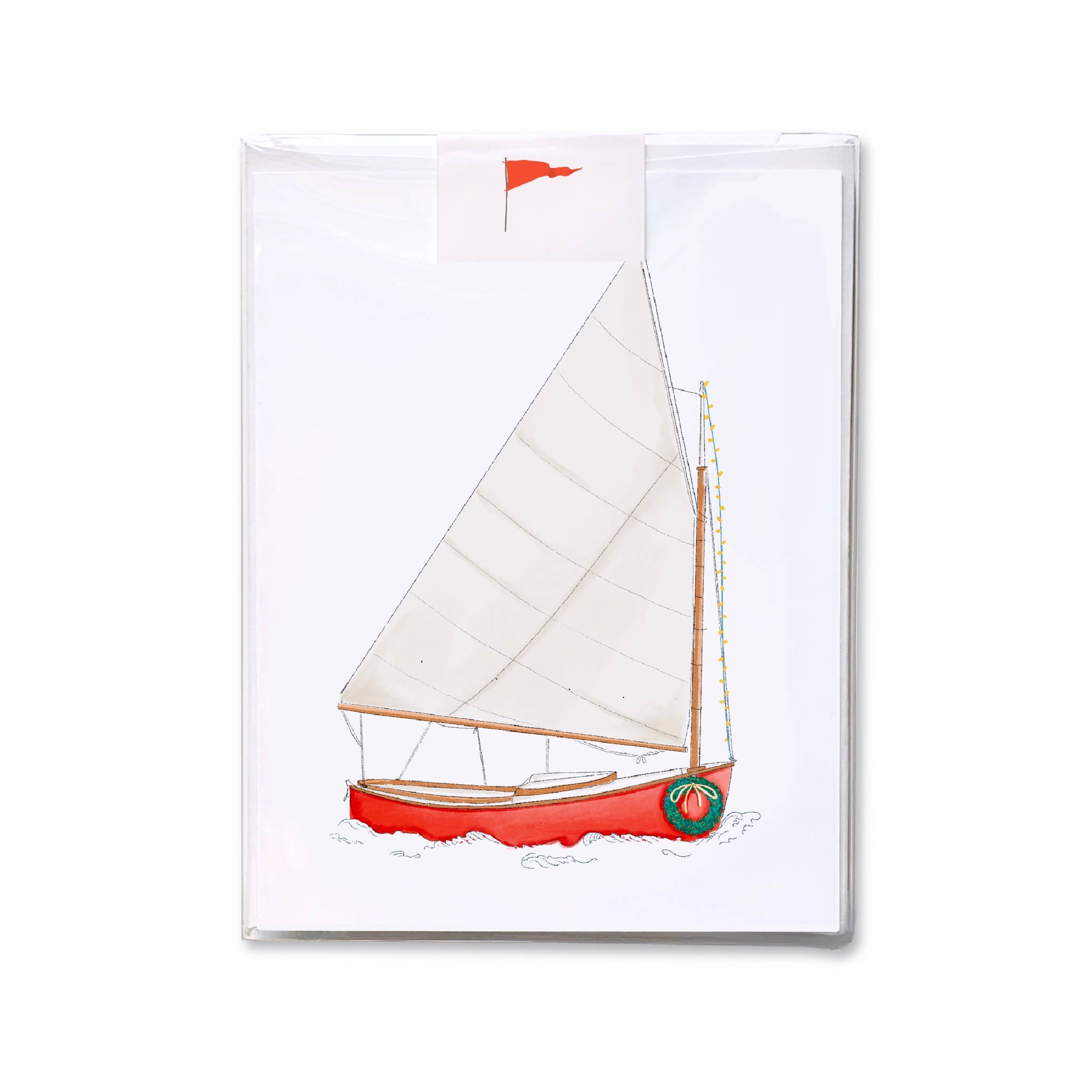 Holiday Sailboat Boxed Set — Set of 8 Cards