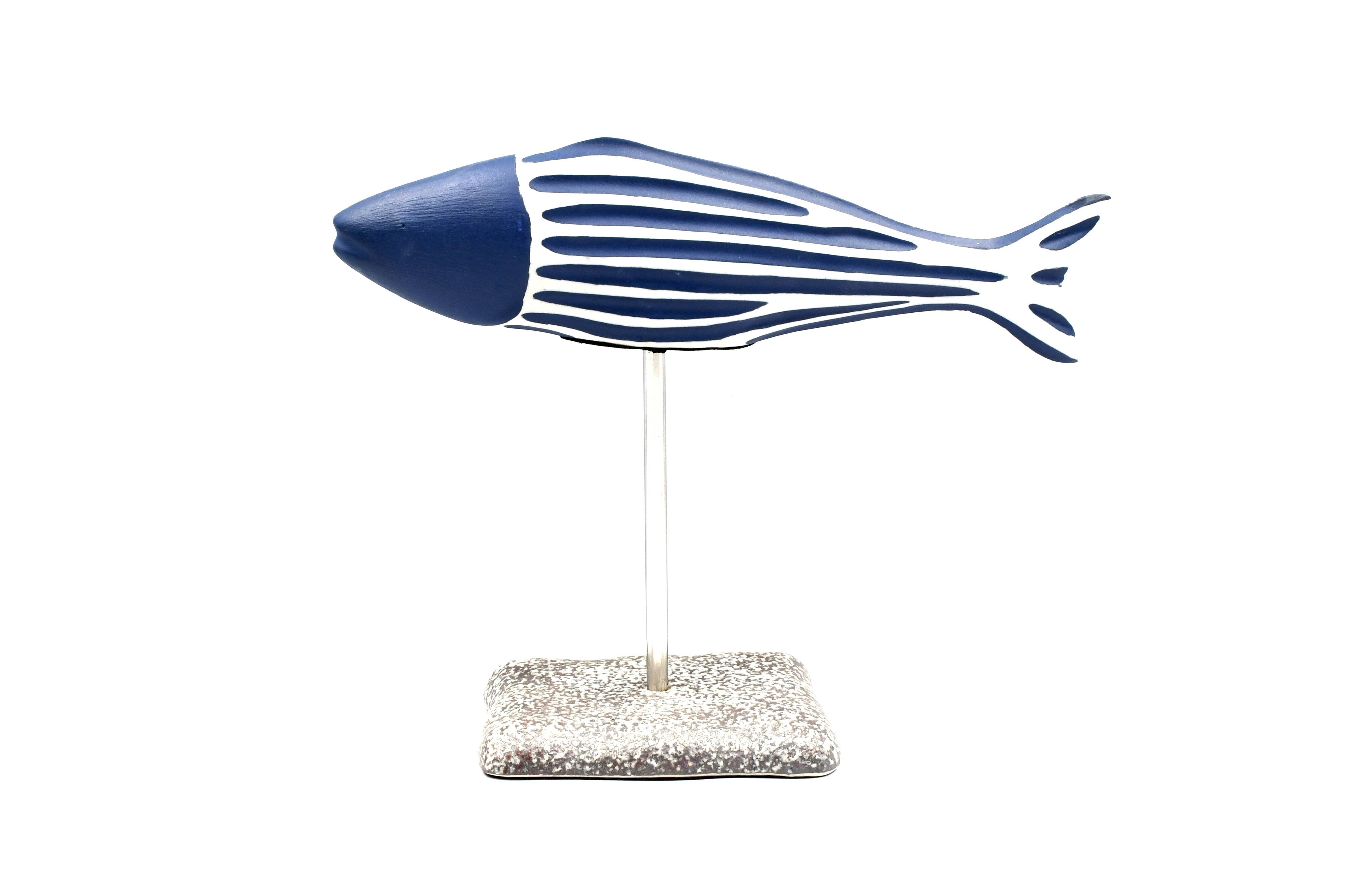 Fish Porcelain Ceramic Sculpture Ornament