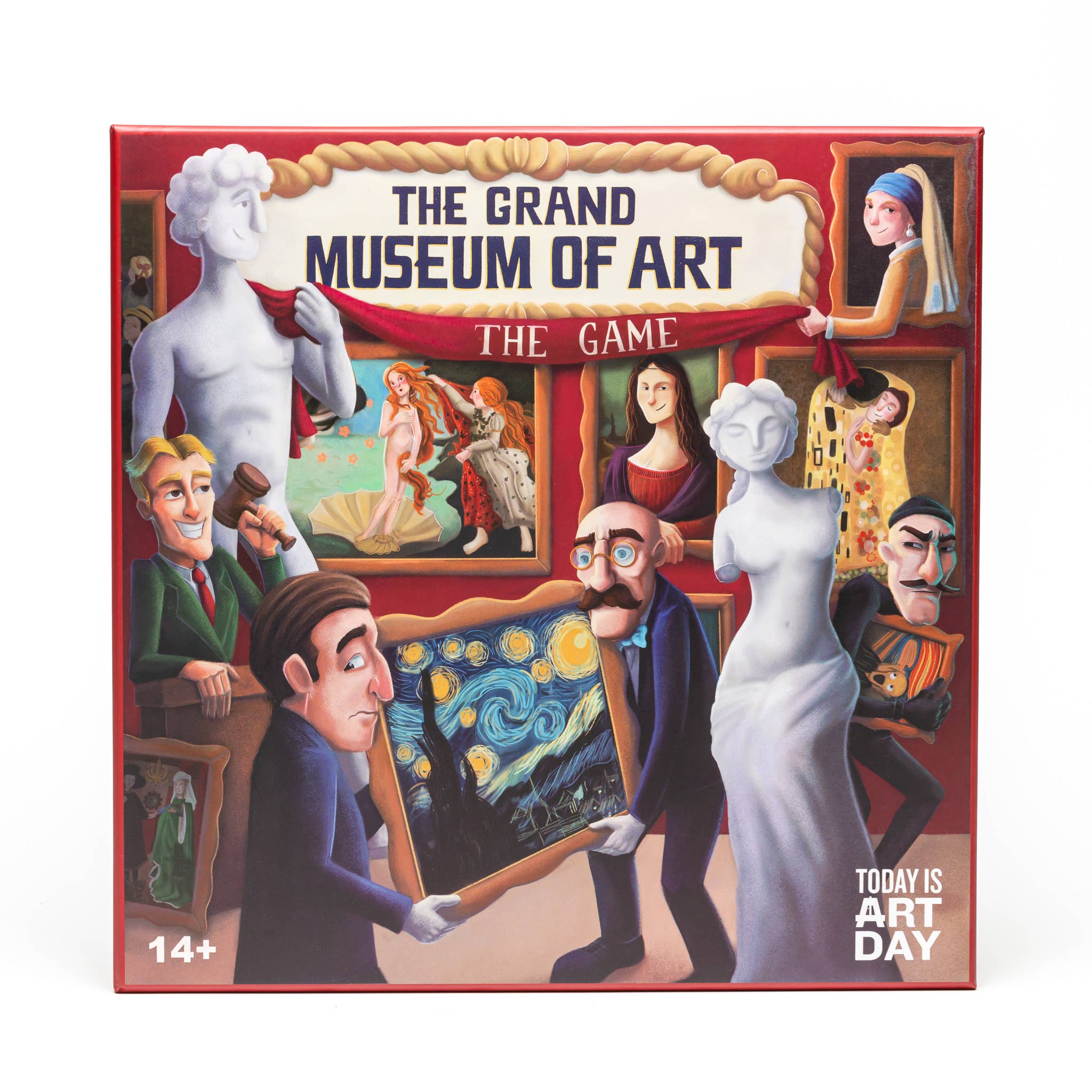 The Grand Museum of Art Board Game | Curator Strategy Game | Ages 14+
