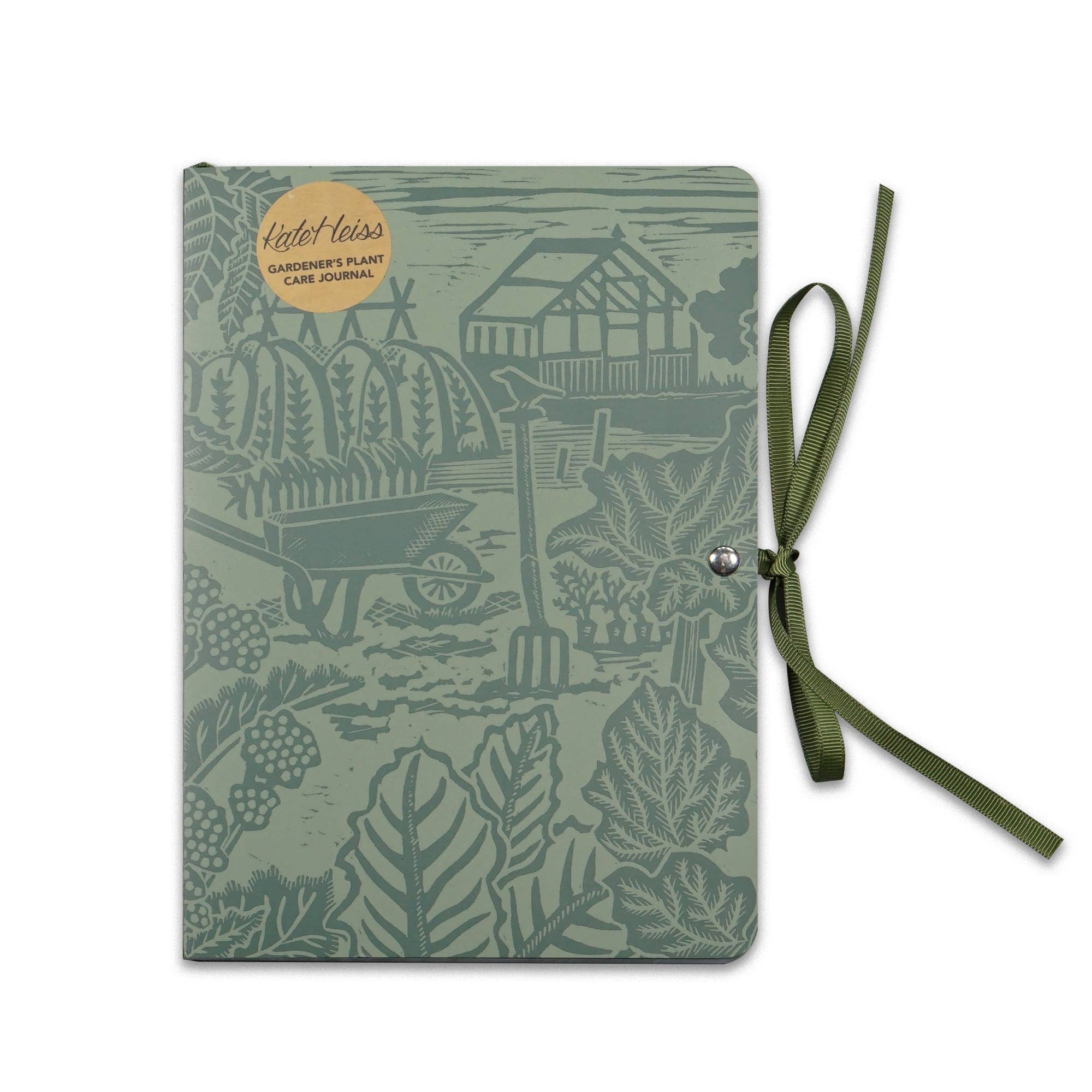 Kate Heiss “Woodland Green” Gardener’s Journal – A5
