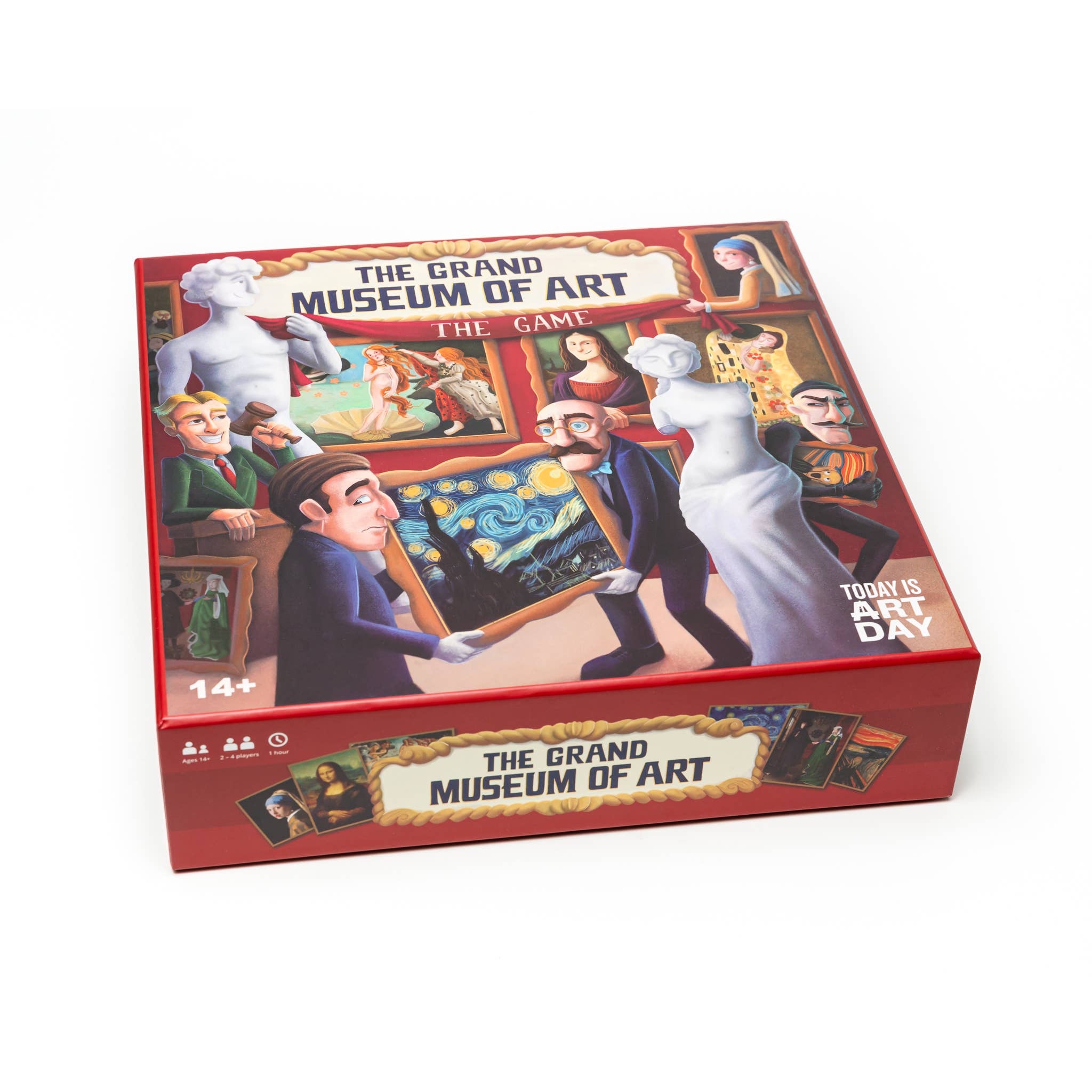 The Grand Museum of Art Board Game | Curator Strategy Game | Ages 14+