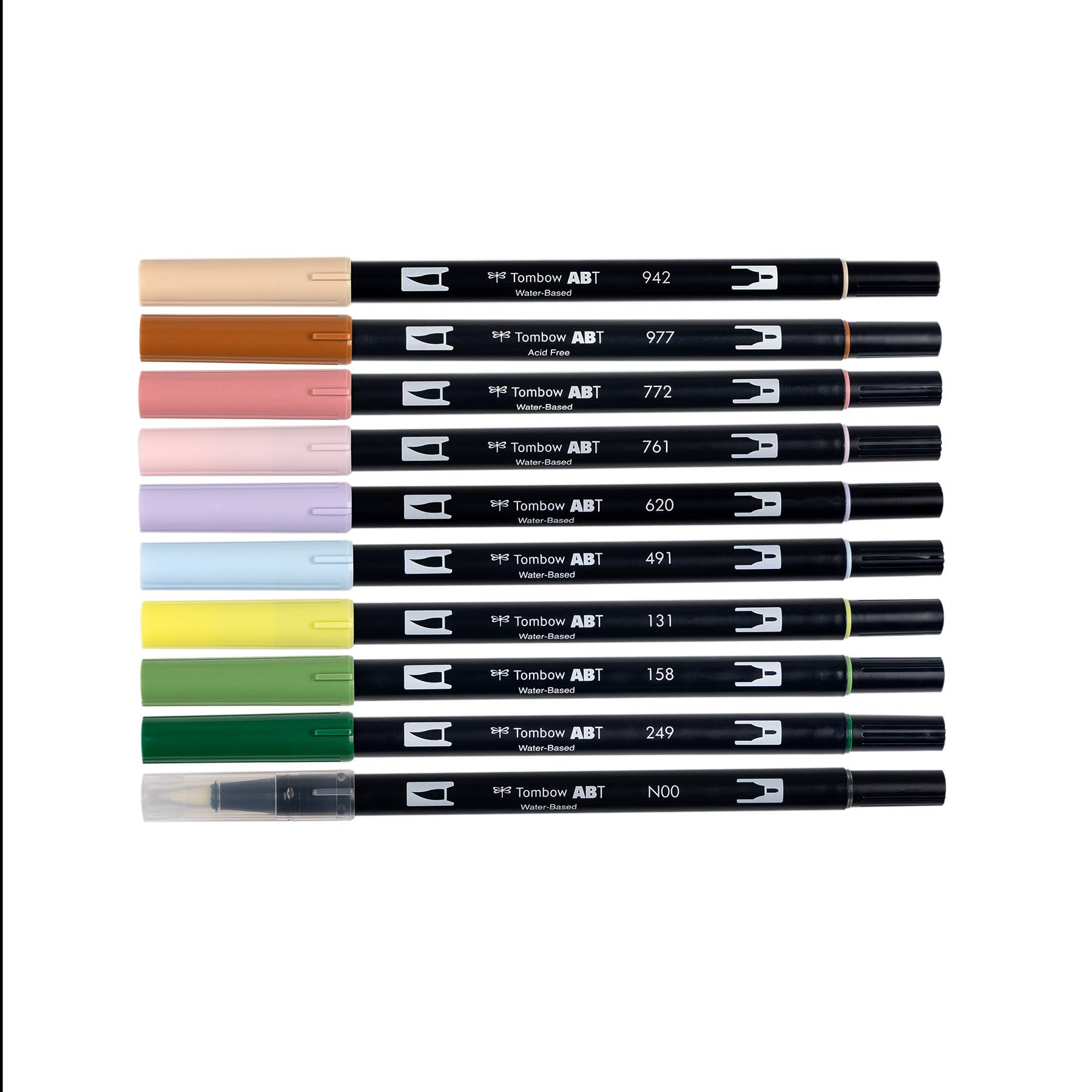 Tombow Dual Brush Pen Art Markers – Fairies Palette (10-Pack)
