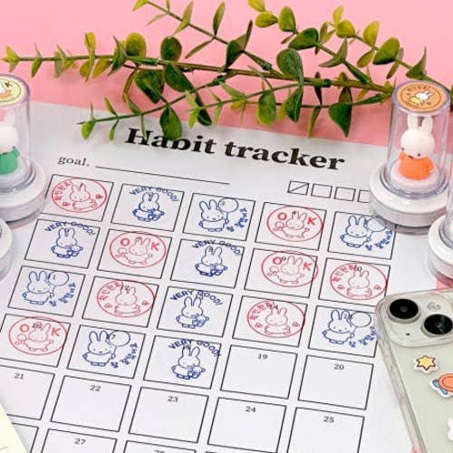 Miffy Figure Stamp — Imported from Korea