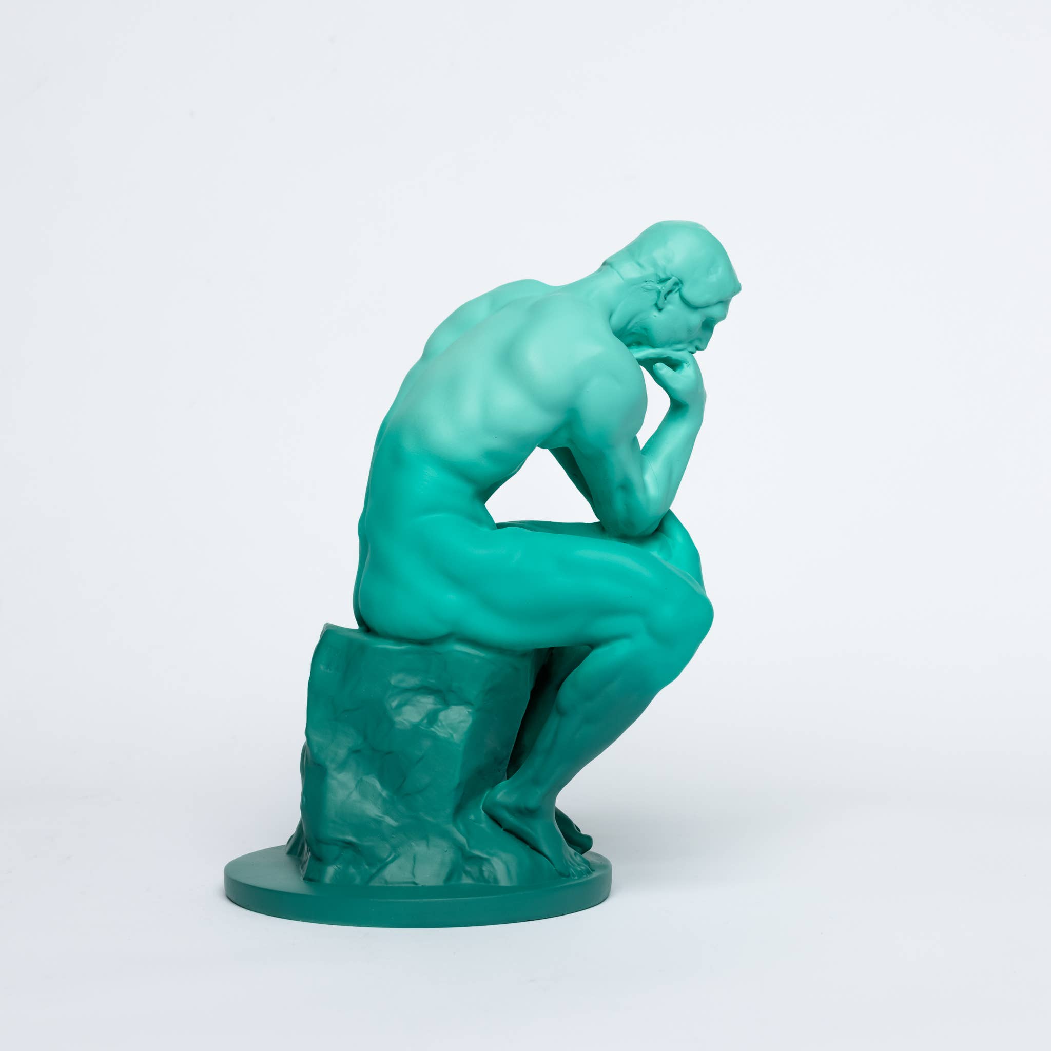 Rodin's The Thinker Statue | 7.9" Colorful Resin Reproduction