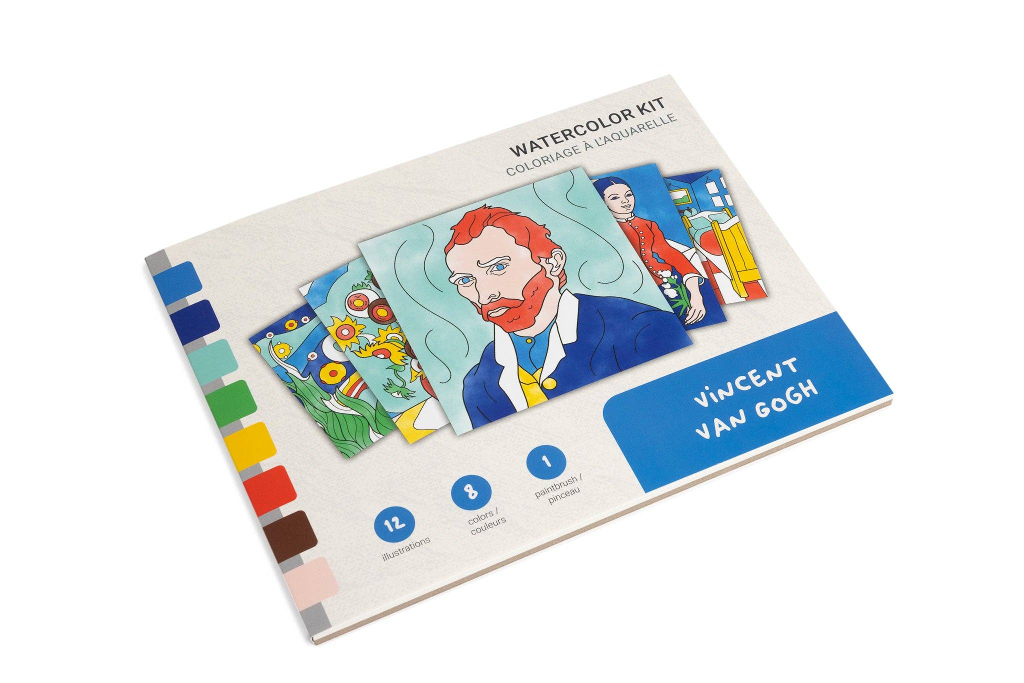 Van Gogh Watercolor Kit for Kids | 12 Masterpieces | Paint Your Own Art