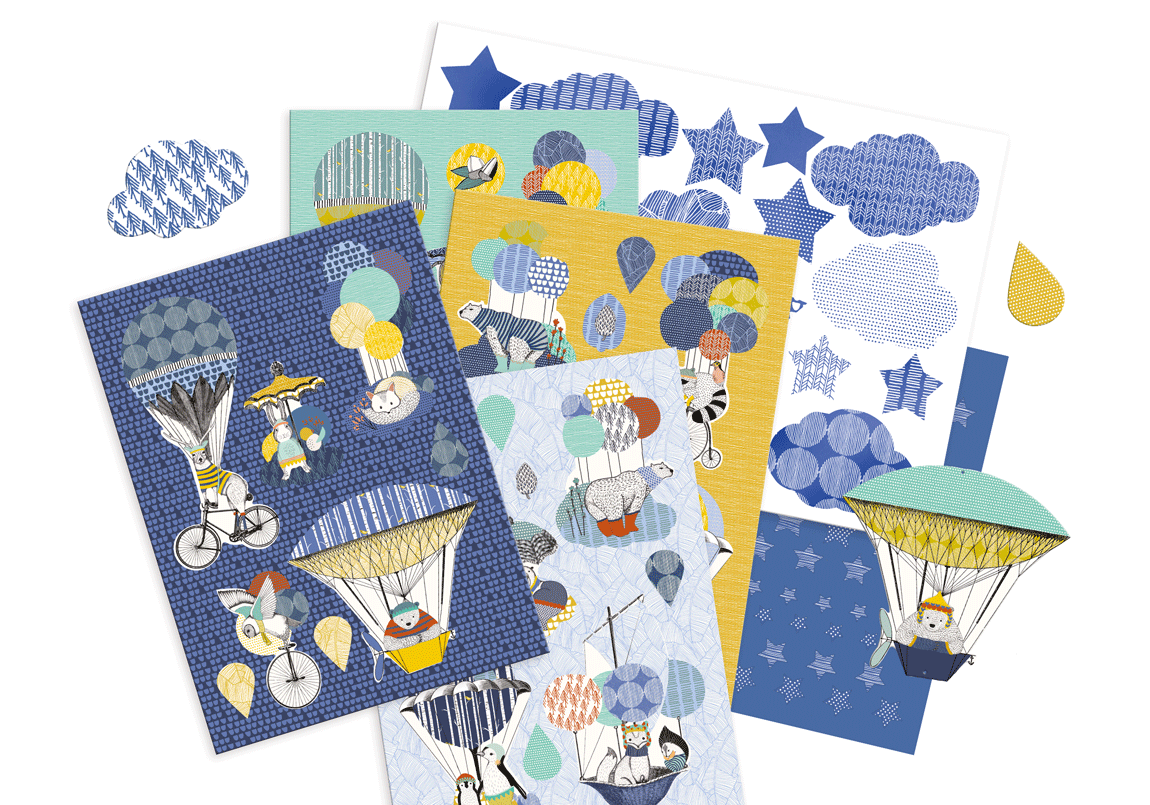 Polar Expedition Creative Kit by Mon Petit Art | DIY Garland | 4 Meters