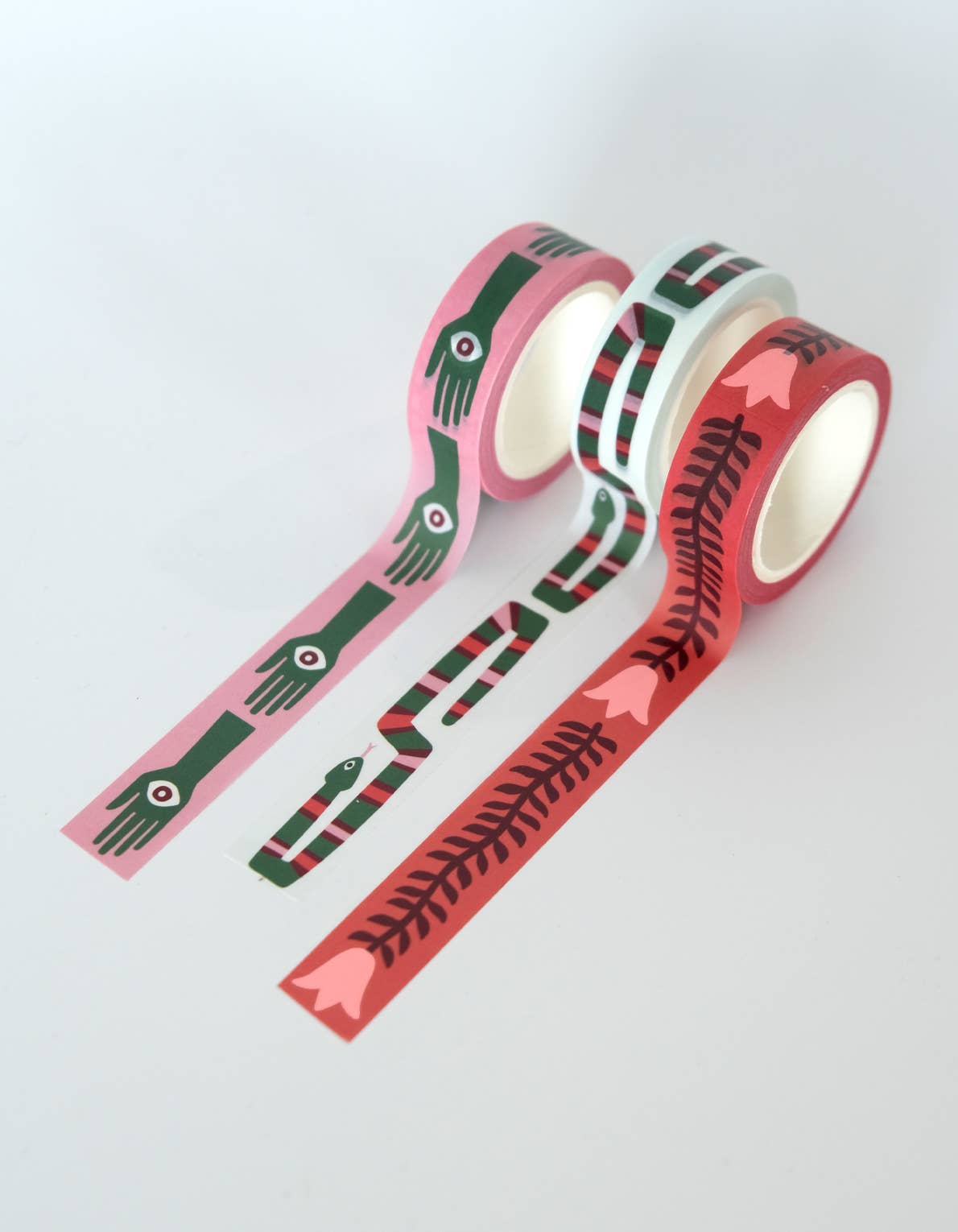 Folk Art Prints Washi Tape — Set of 3