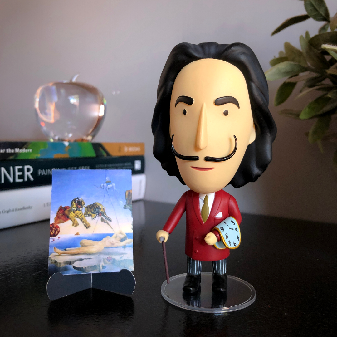 Salvador Dalí Figurine | 5" Art History Collectible | Gala-Salvador Dalí Foundation Endorsed