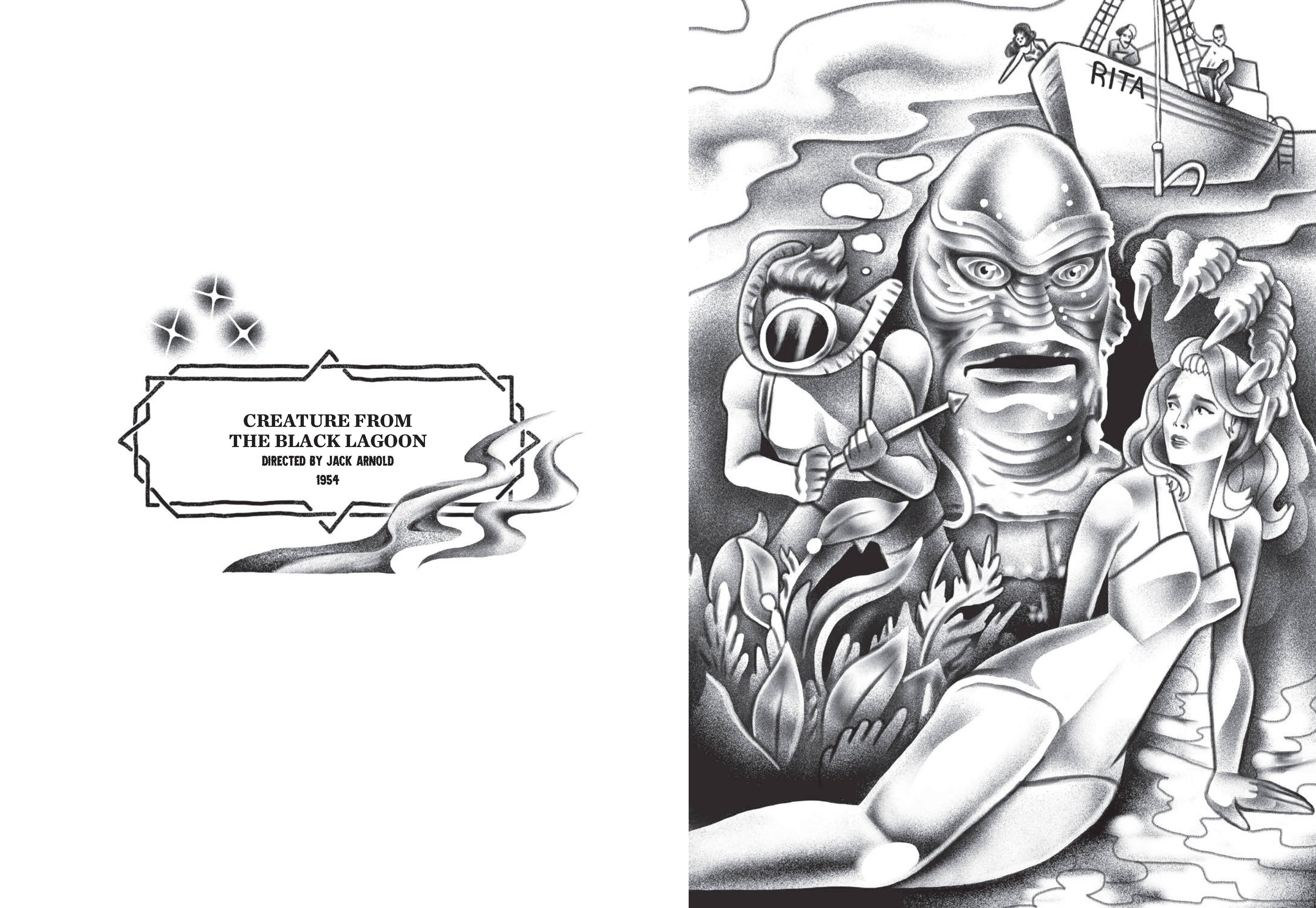 Classic Horror Movies Coloring Book