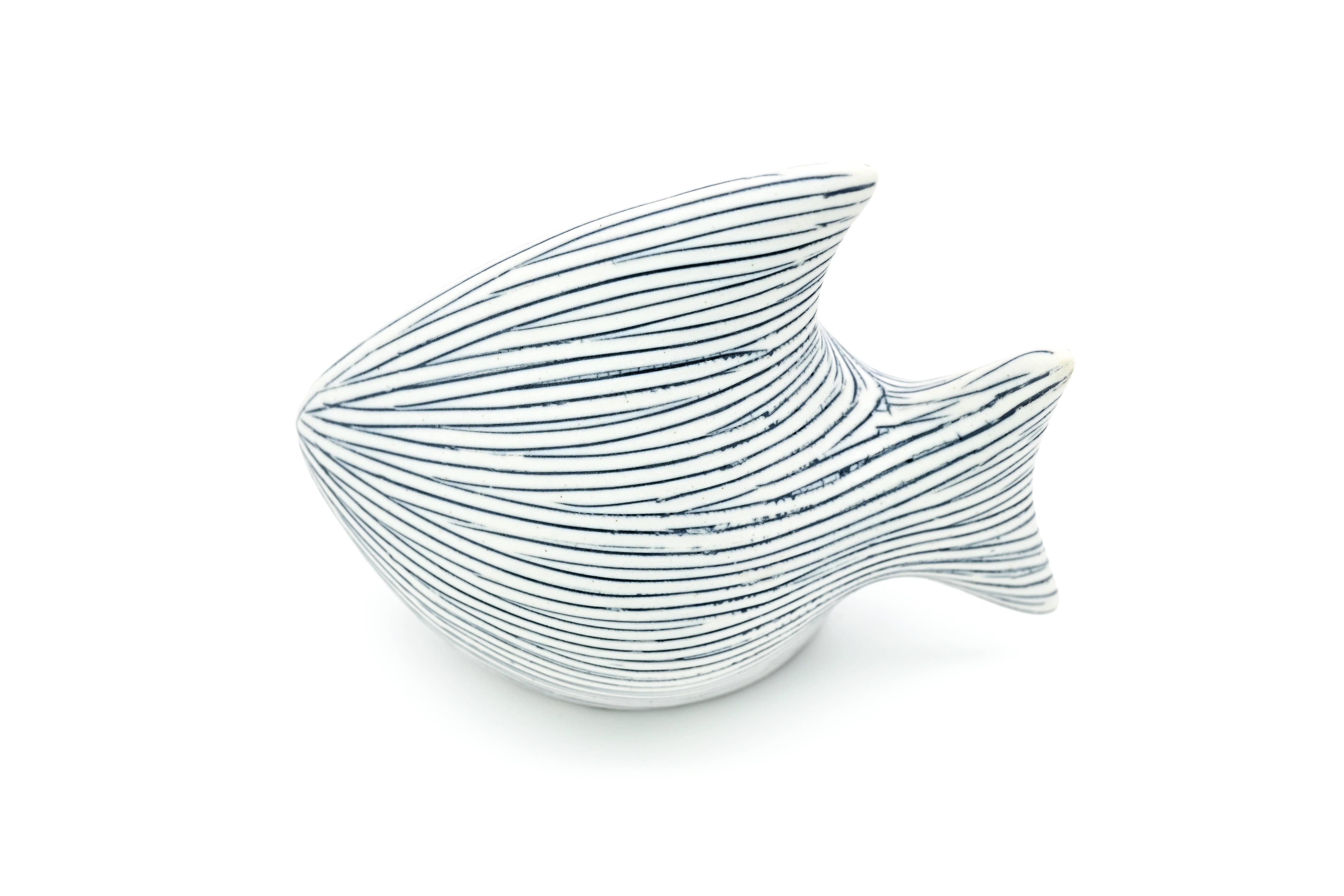 MINI FISH – Handcrafted Porcelain Sculpture Ornament
