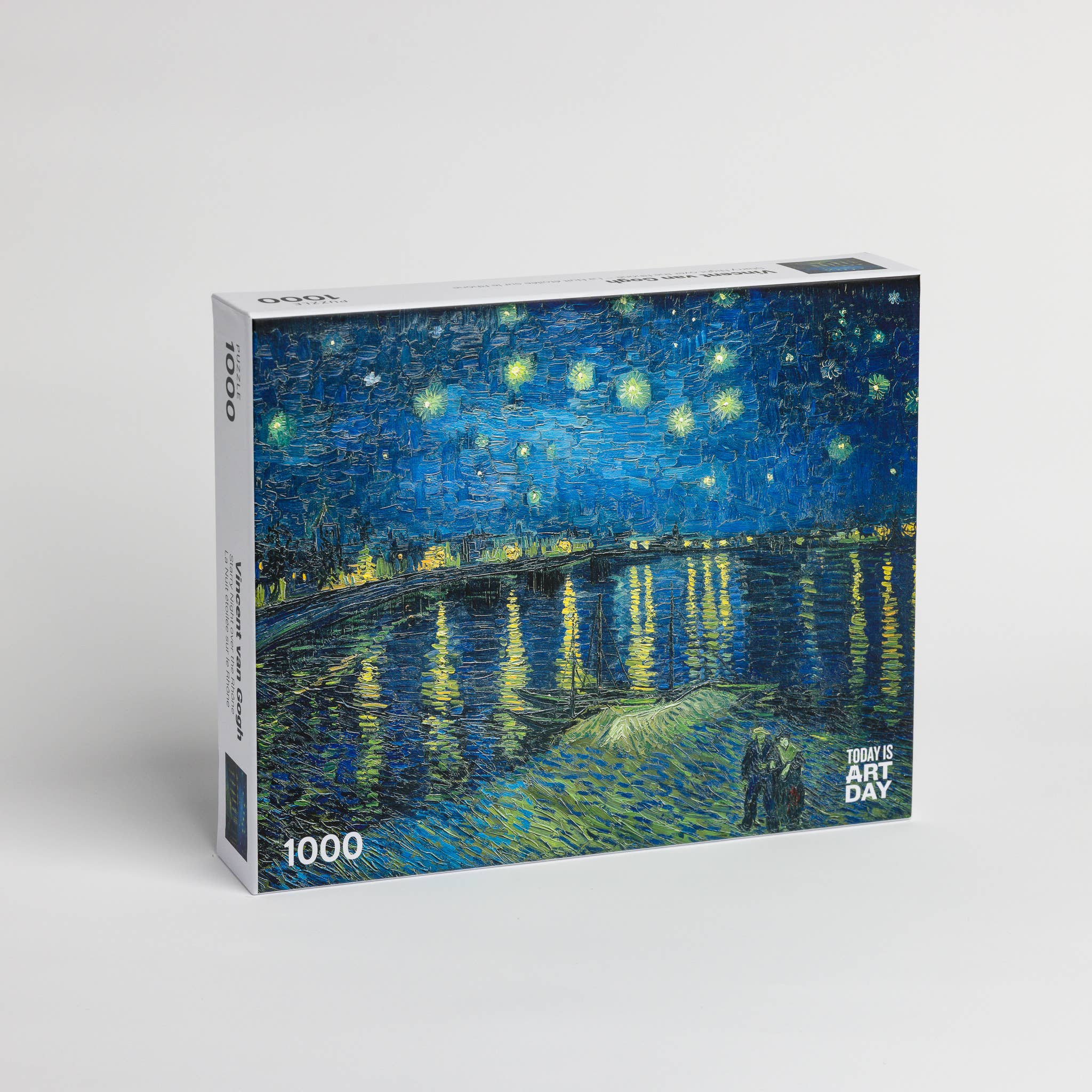 Van Gogh Starry Night Over the Rhône Puzzle | 1,000 Pieces | 27.5" x 19.5"
