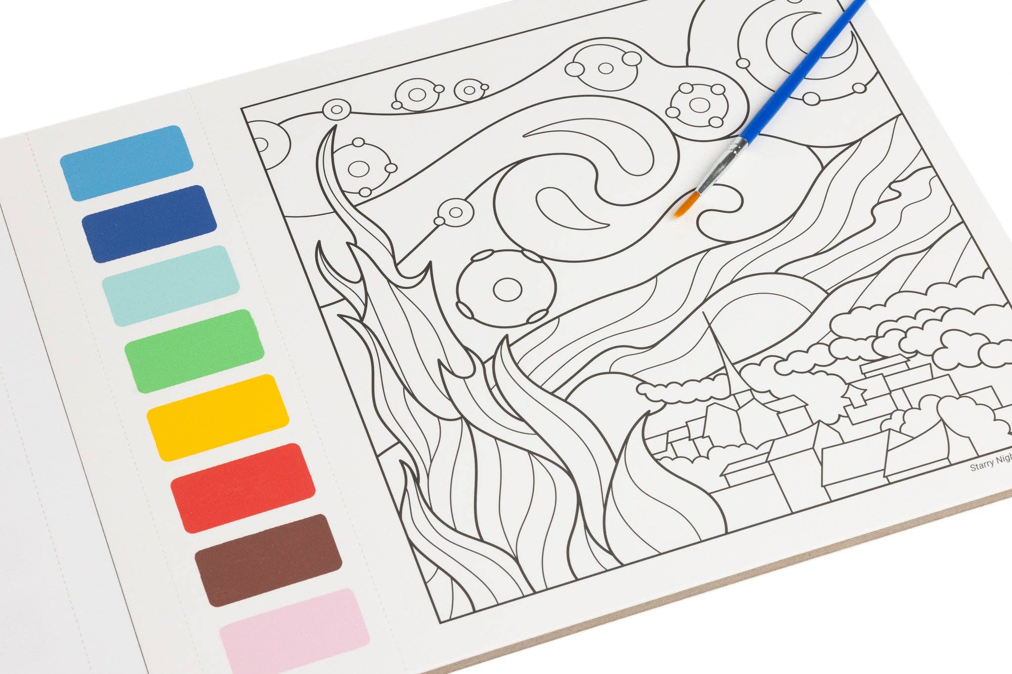 Van Gogh Watercolor Kit for Kids | 12 Masterpieces | Paint Your Own Art