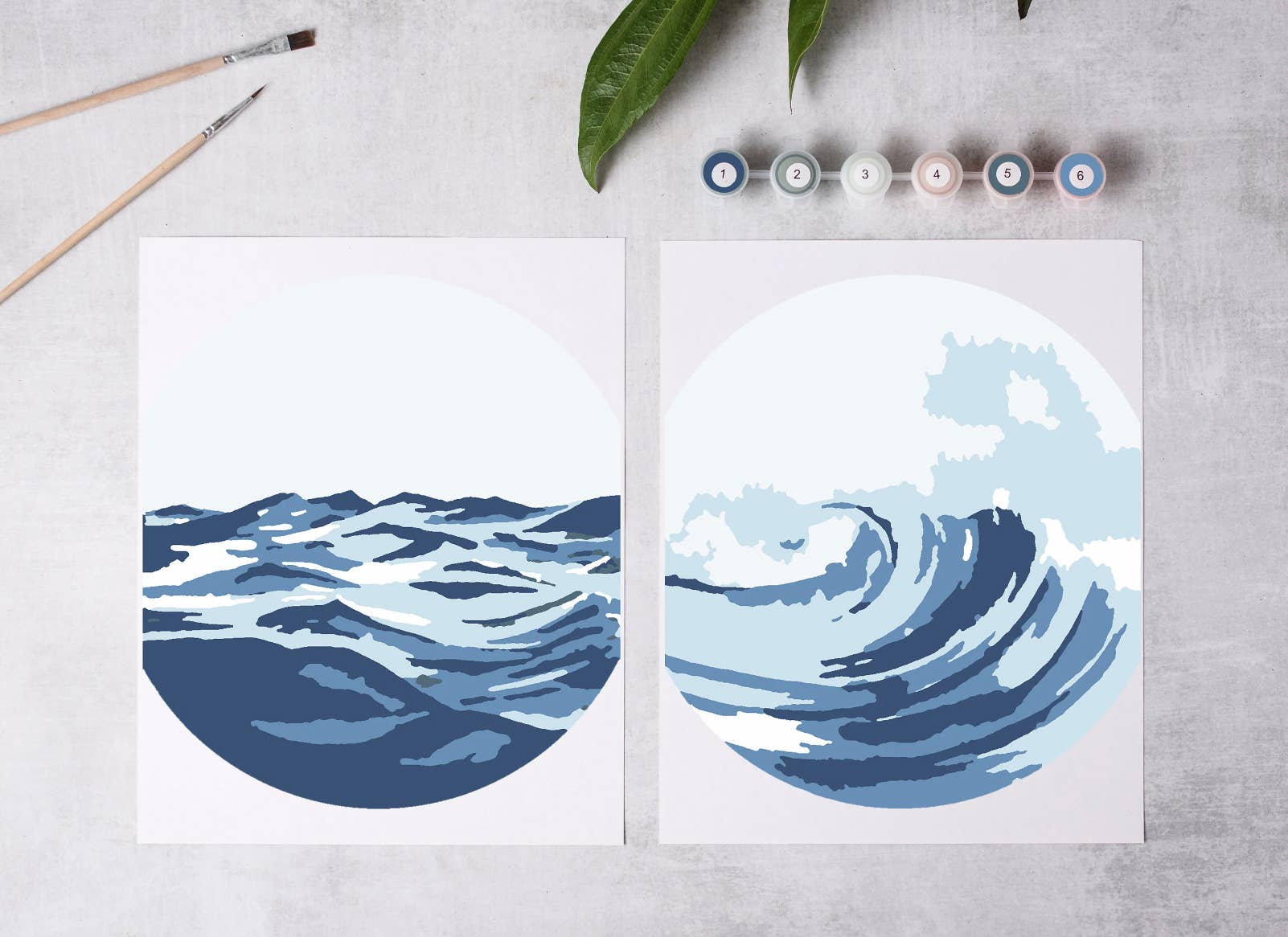 Ocean Waves Paint By Numbers Kit