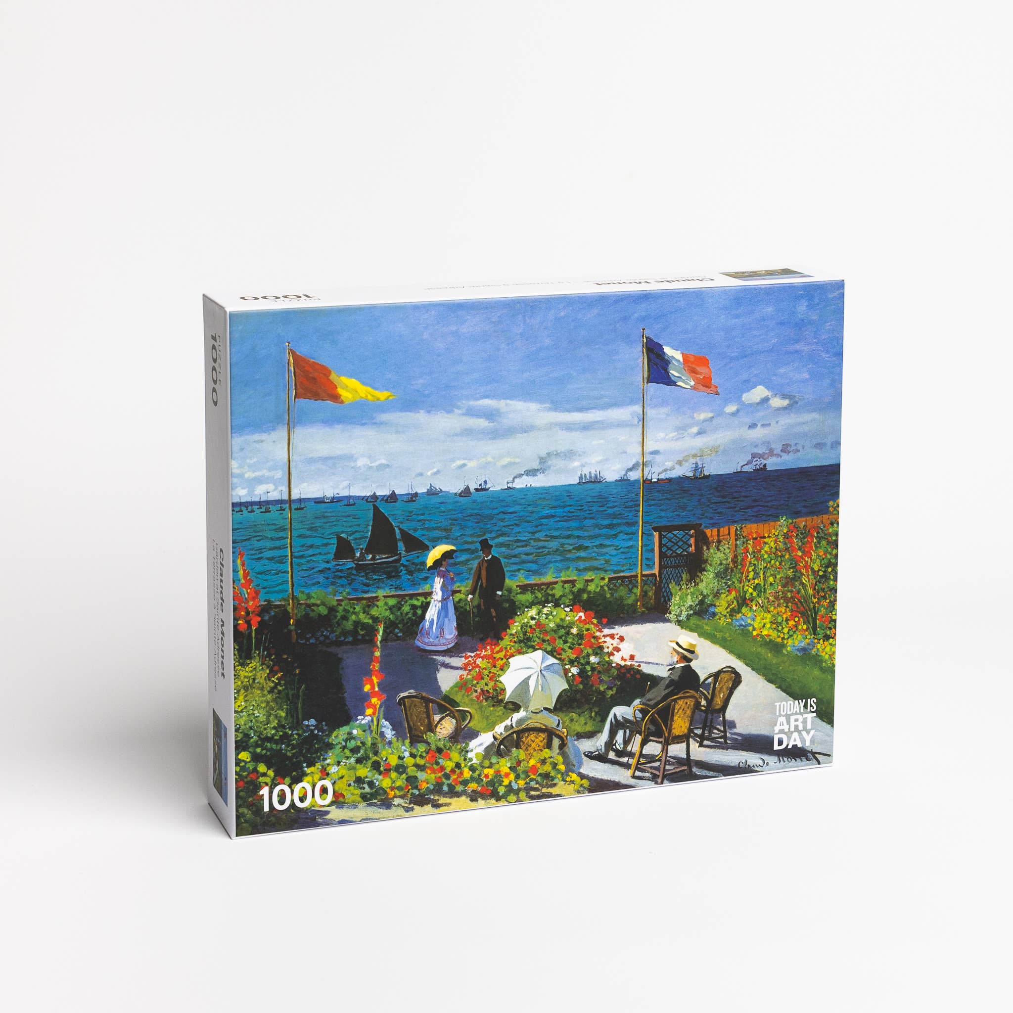 Monet Garden at Sainte-Adresse Puzzle | 1,000 Pieces | 27.5" x 19.5"