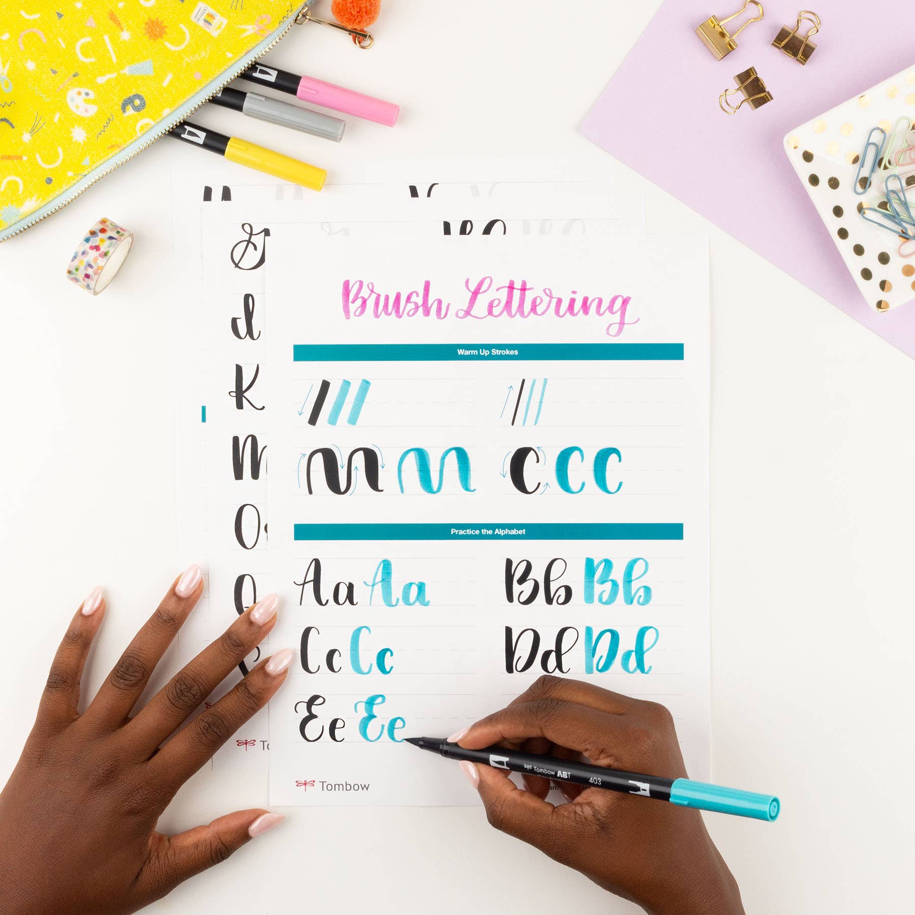 Tombow “Lettering in Color” Set