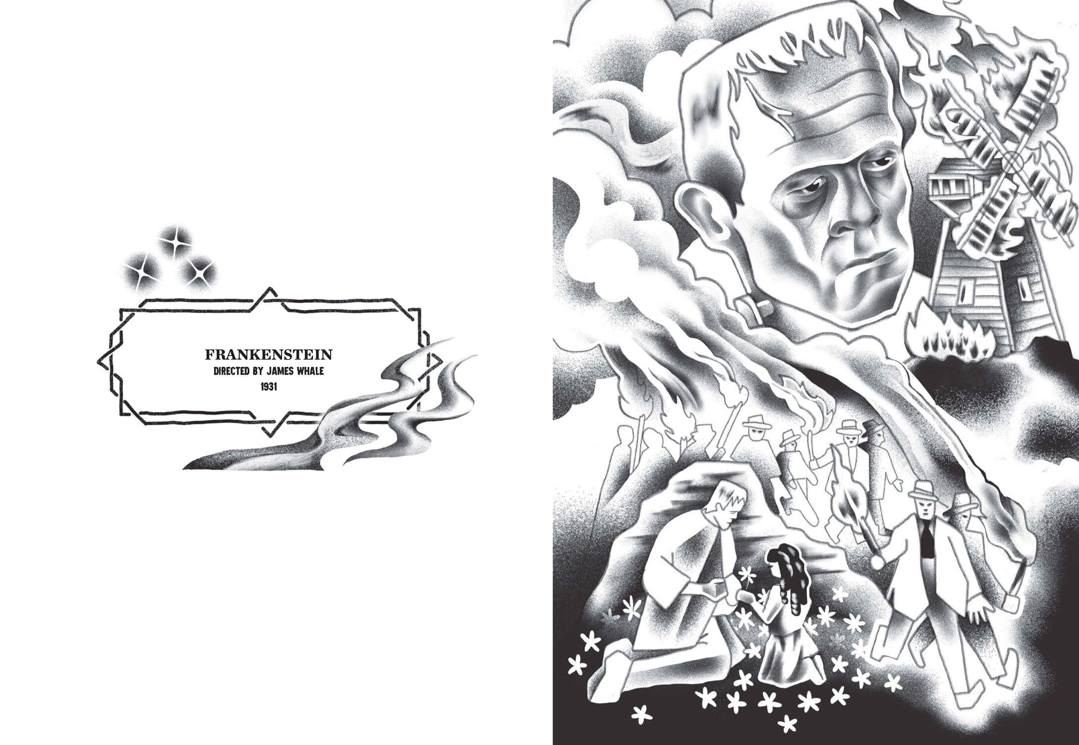 Classic Horror Movies Coloring Book