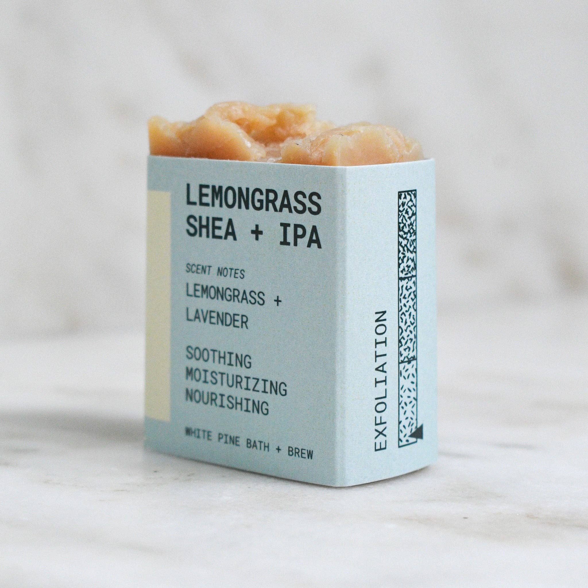 Lemongrass Shea + IPA - Mini Beer Soap