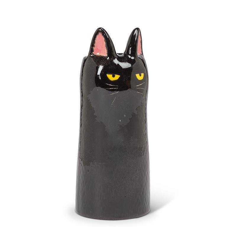 Skinny Cat Vase — 6"