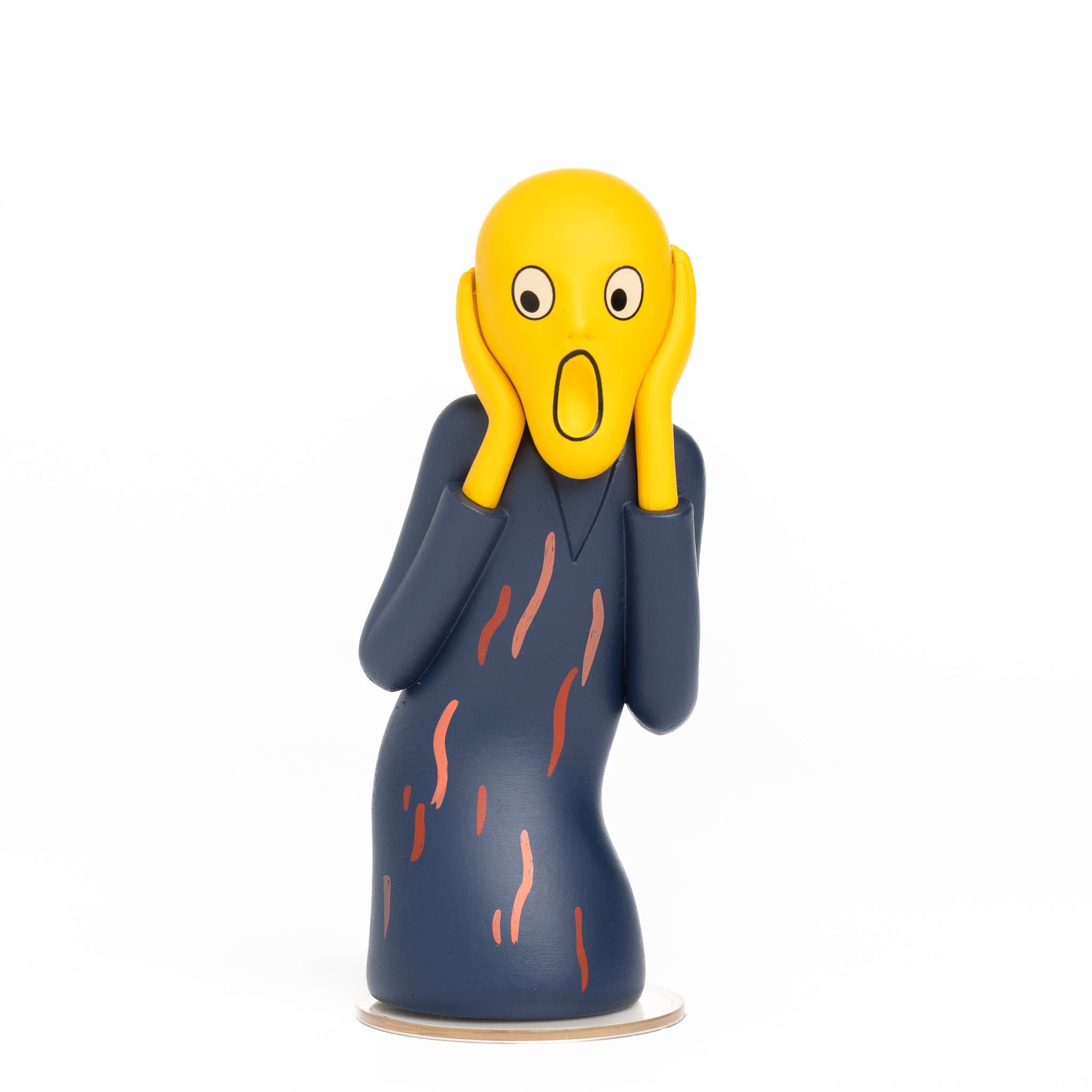 Edvard Munch "The Scream" Figurine | 5" Art History Collectible | Iconic Anxiety Symbol