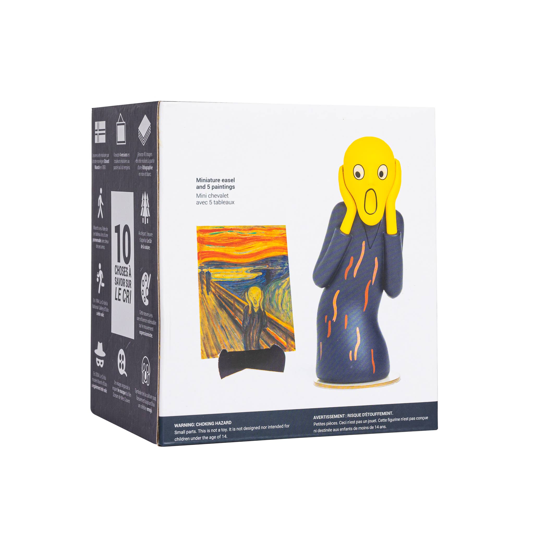 Edvard Munch "The Scream" Figurine | 5" Art History Collectible | Iconic Anxiety Symbol