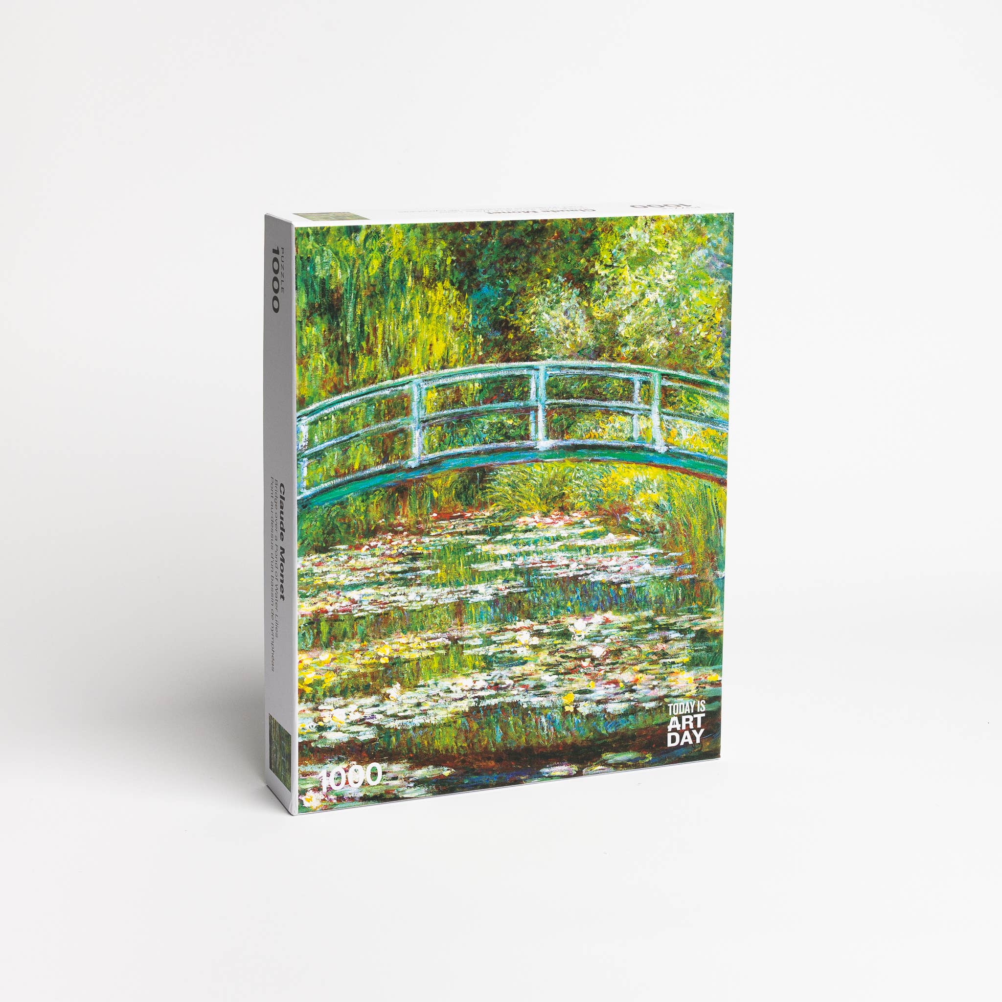 Monet Bridge over a Pond of Water Lilies Puzzle | 1,000 Pieces | 19.5" x 27.5"
