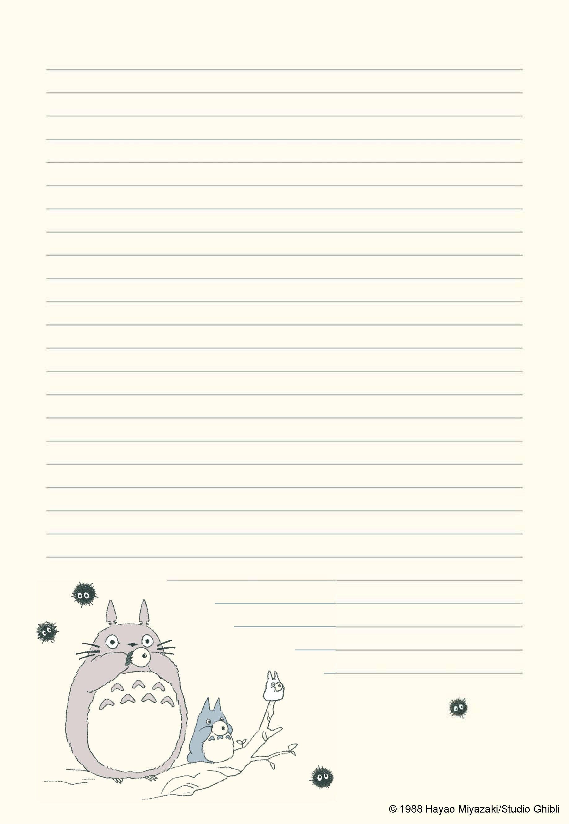 Studio Ghibli My Neighbor Totoro Stationery Set