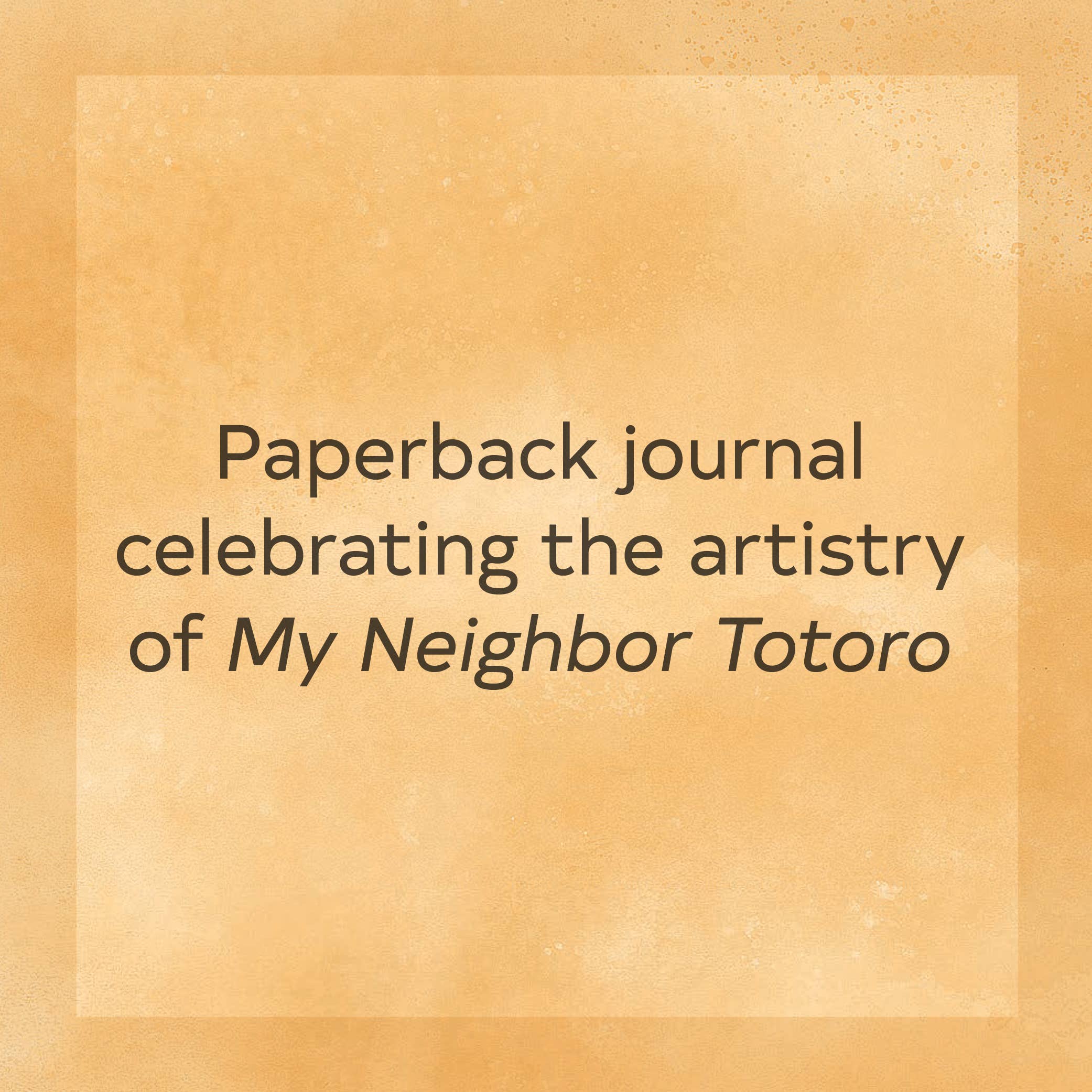My Neighbor Totoro Journal (Let's Ride the Cat Bus)