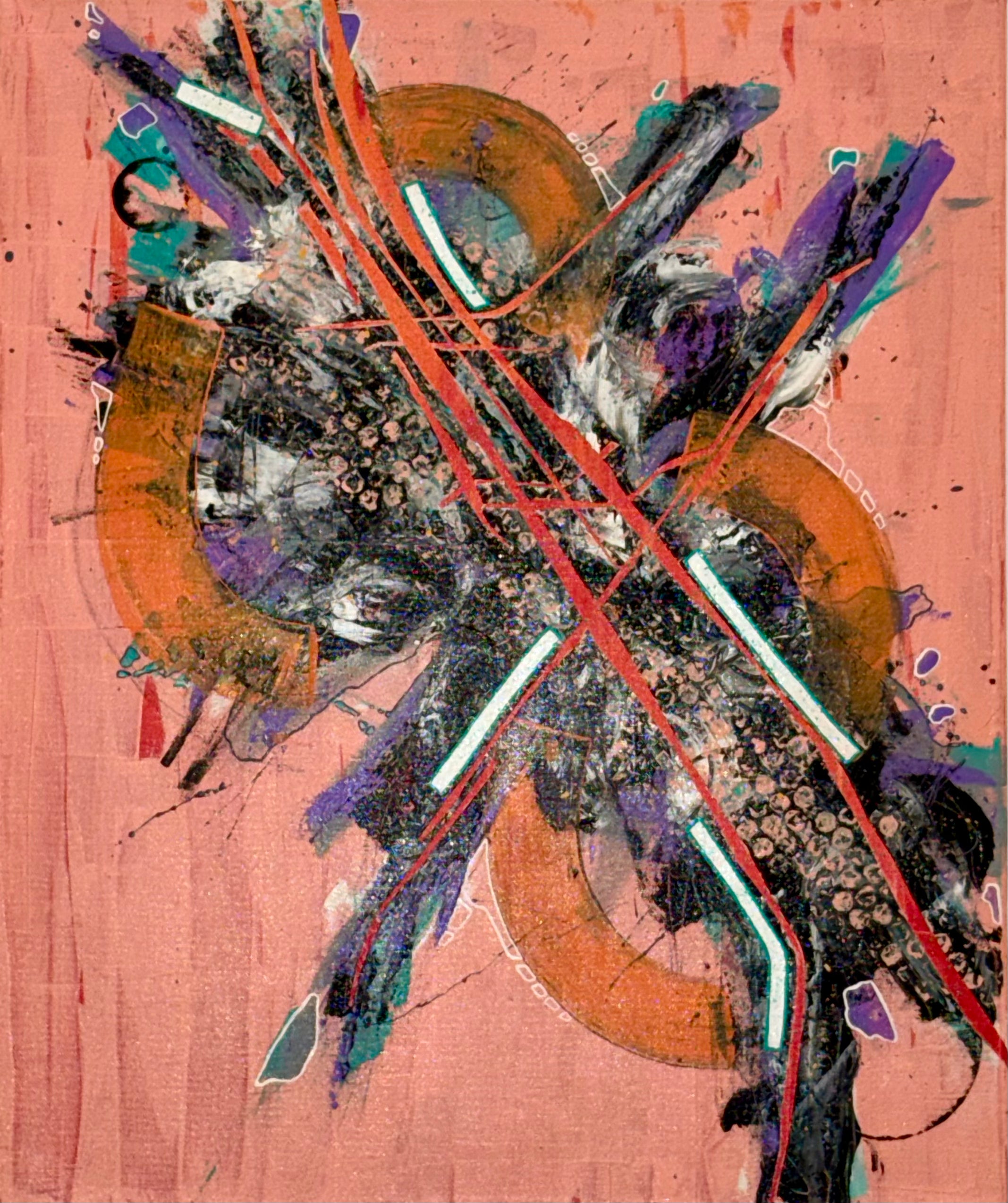 On a Whim No. 1 | 20" x 24" | Acrylic on Canvas (2021)