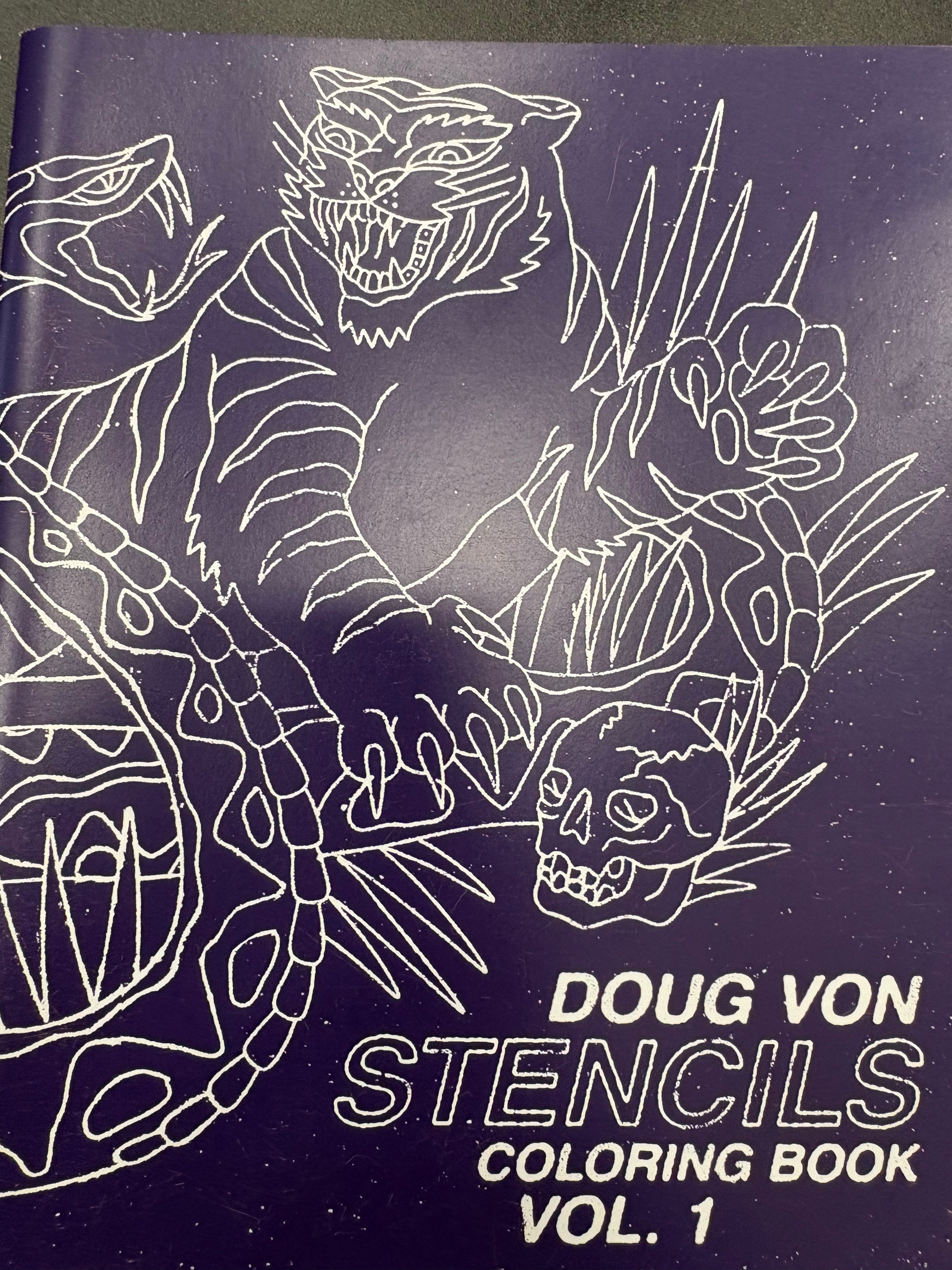 Doug Von Coloring Book
