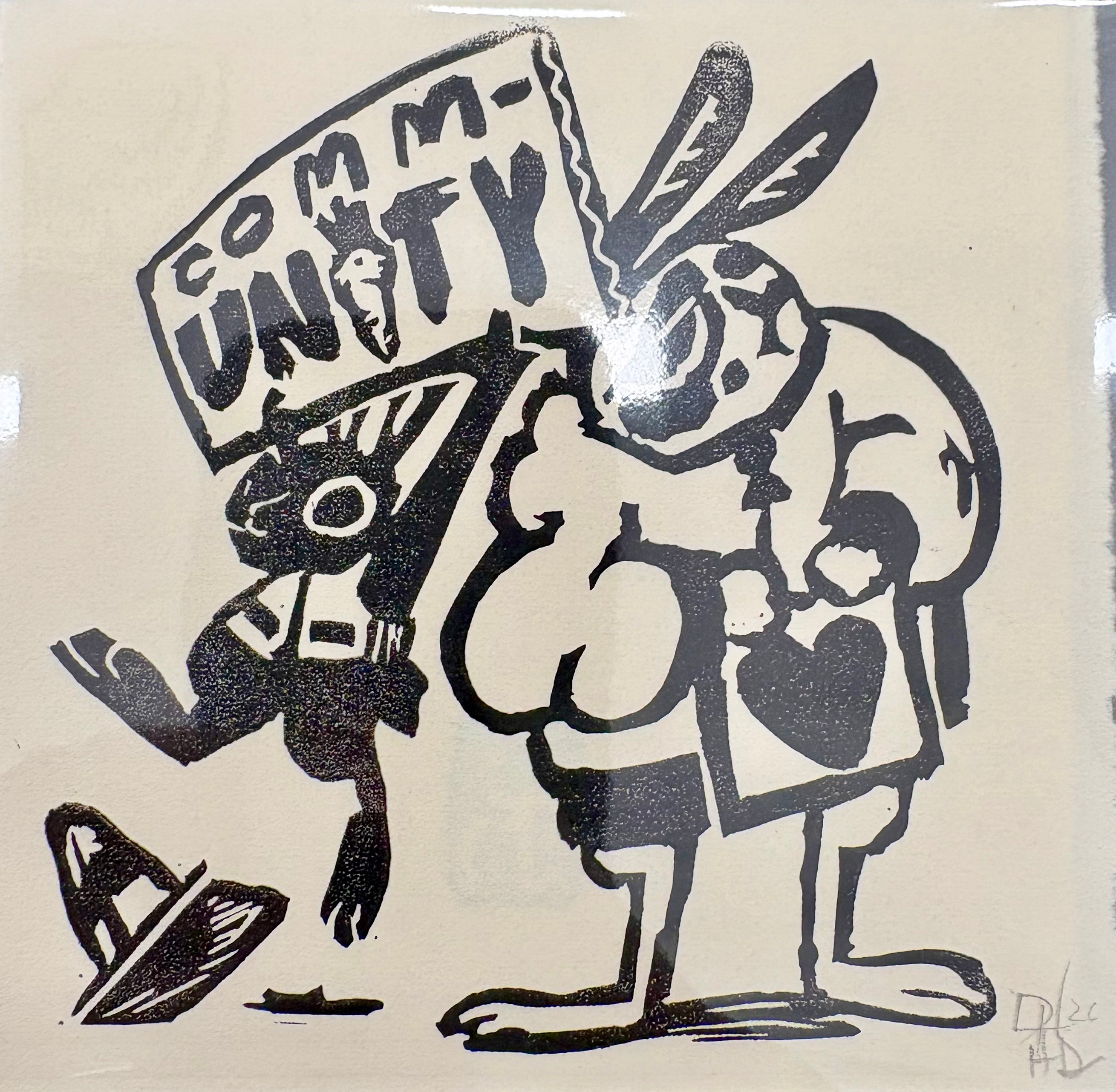 Rabbit Rabbit Community - Lil' Guy Prints