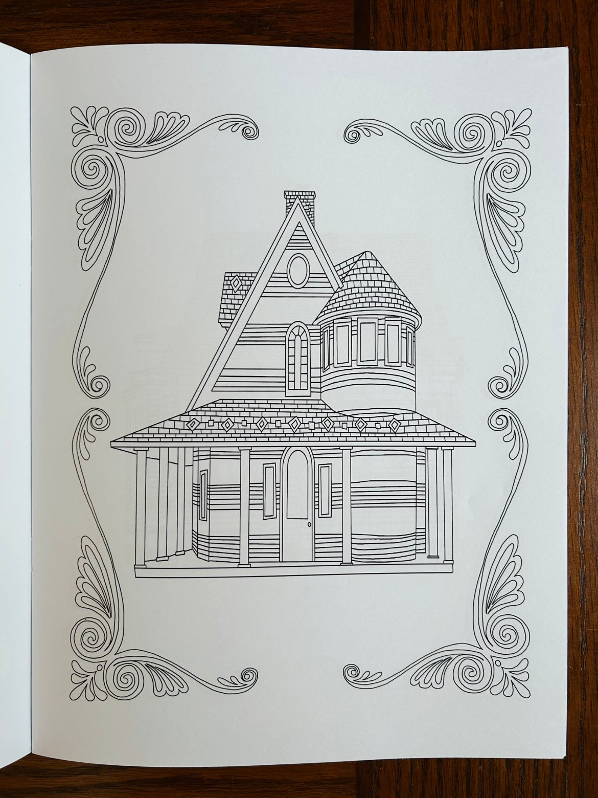 Peaks Island Cottages Coloring Book