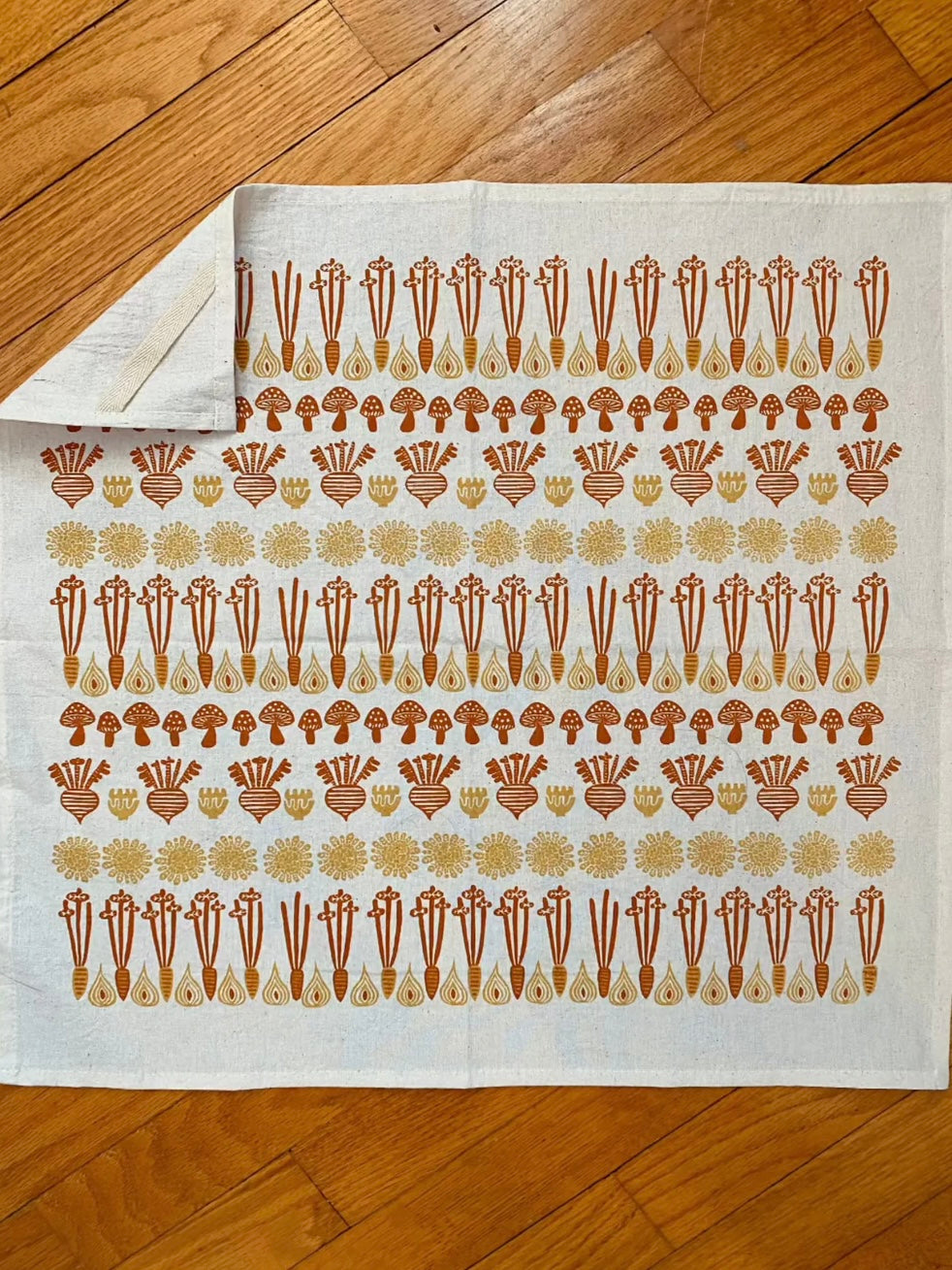Veggie Garden Tea Towel