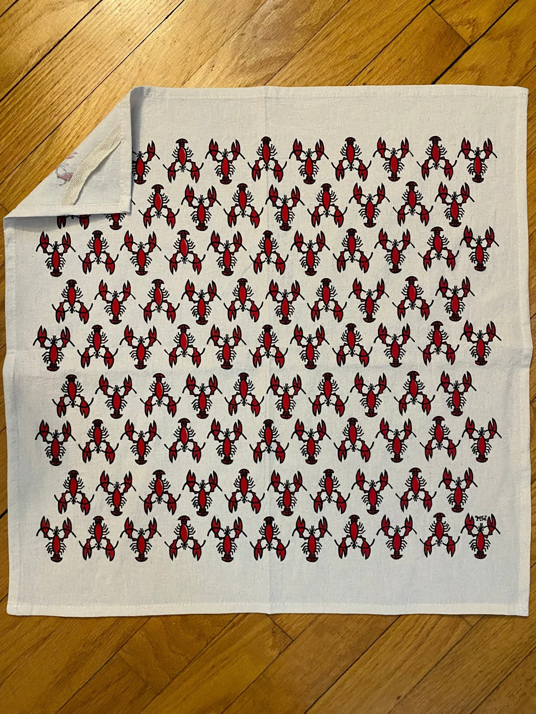 Red Lobster Tea Towel