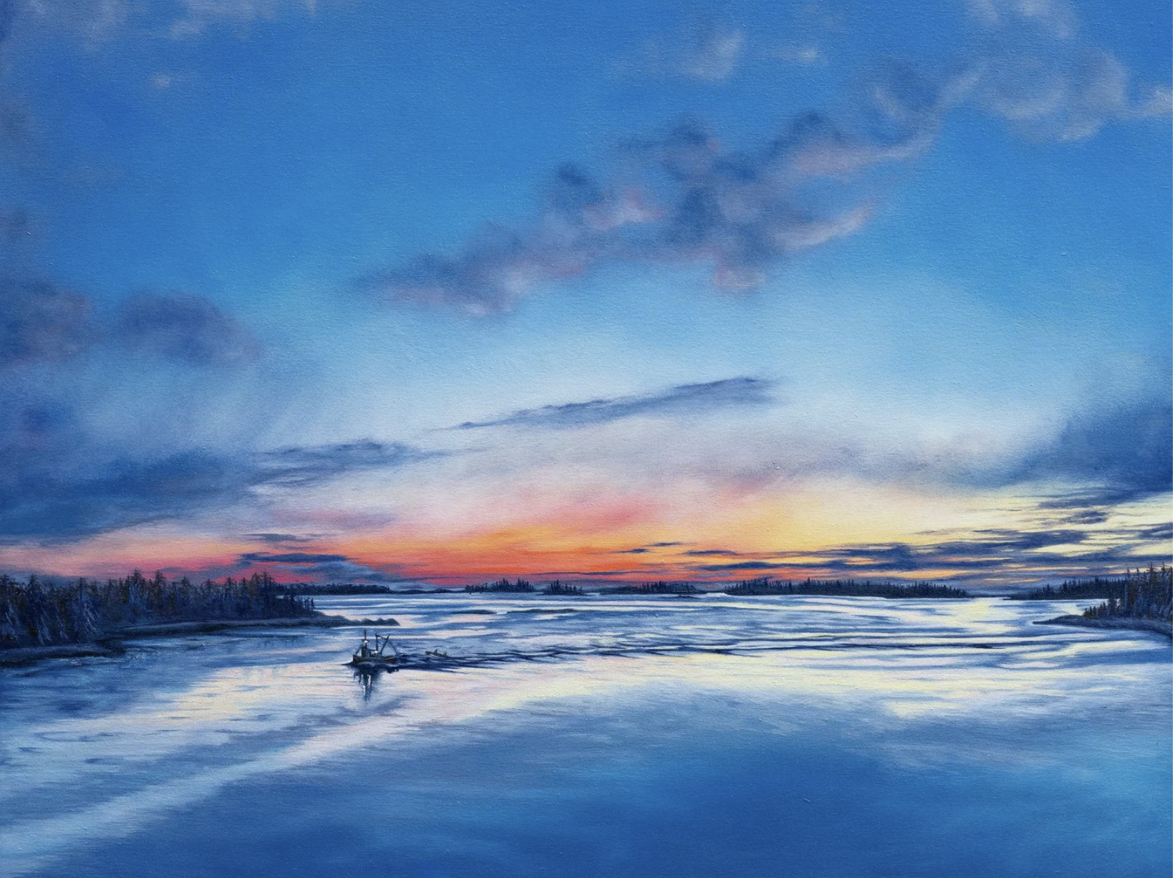 Late Summer Waves - Erika Aubin (Giclée Fine Art Print)