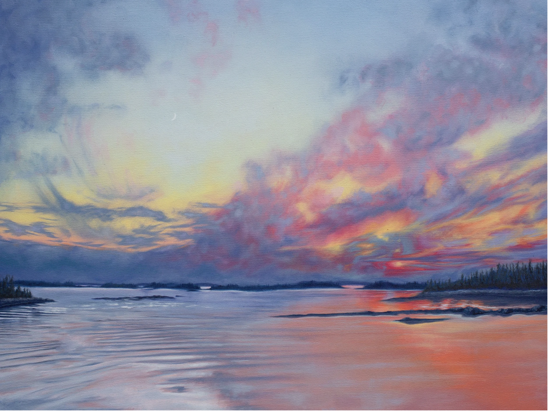 Midsummer Arrival Giclée Fine Art Print - Erika Aubin