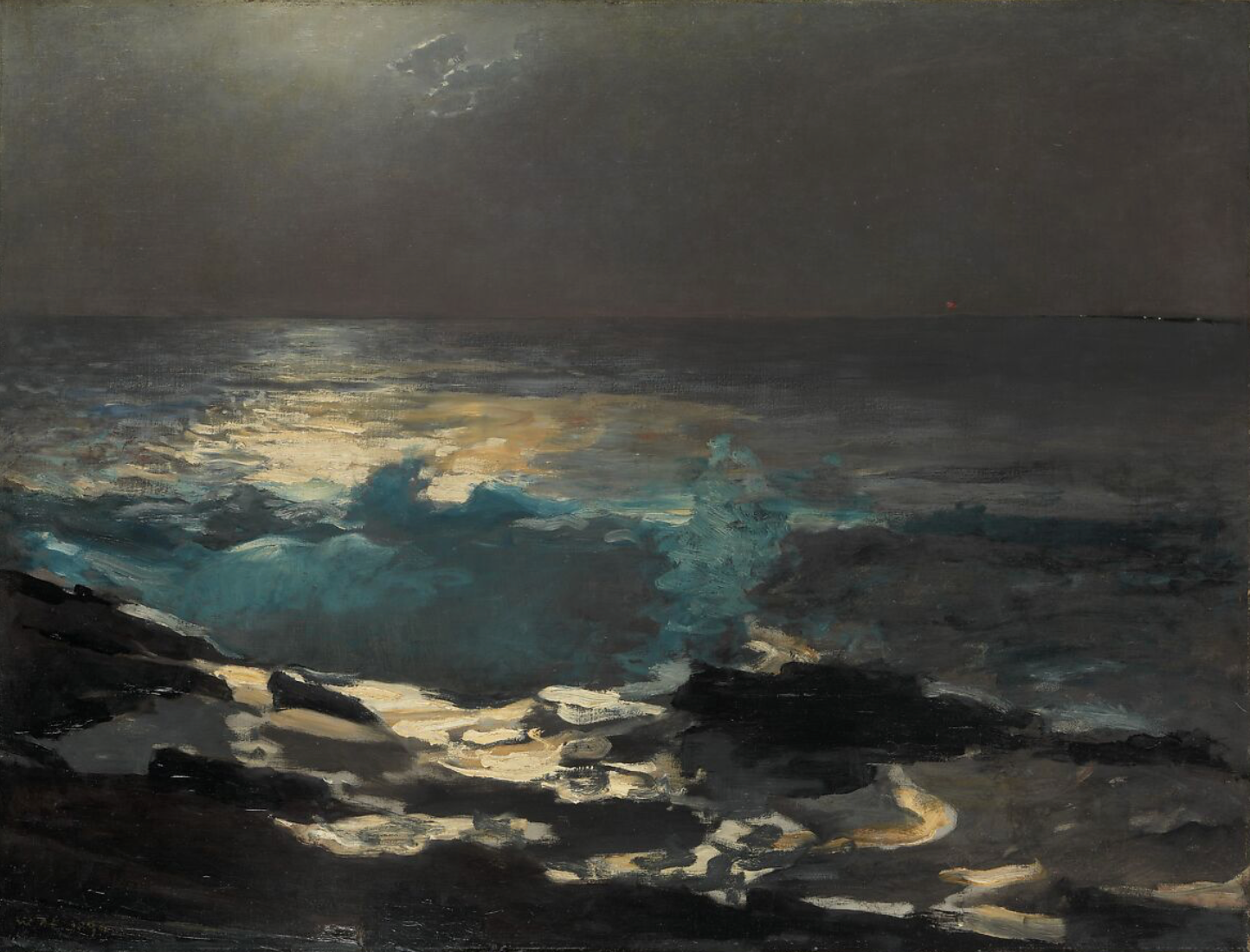 Winslow Homer – Cannon Rock