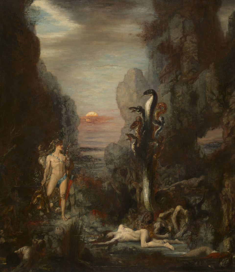 Gustave Moreau – Hercules and the Lernaean Hydra