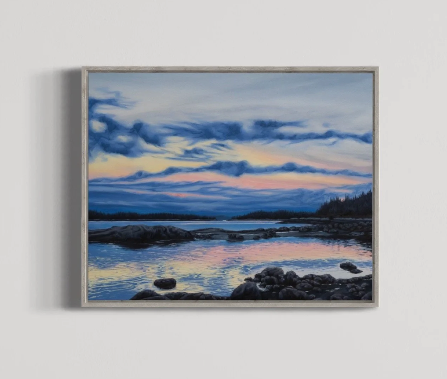 Mirror At Rocks Edge - Erika Aubin (Giclée Fine Art Print)