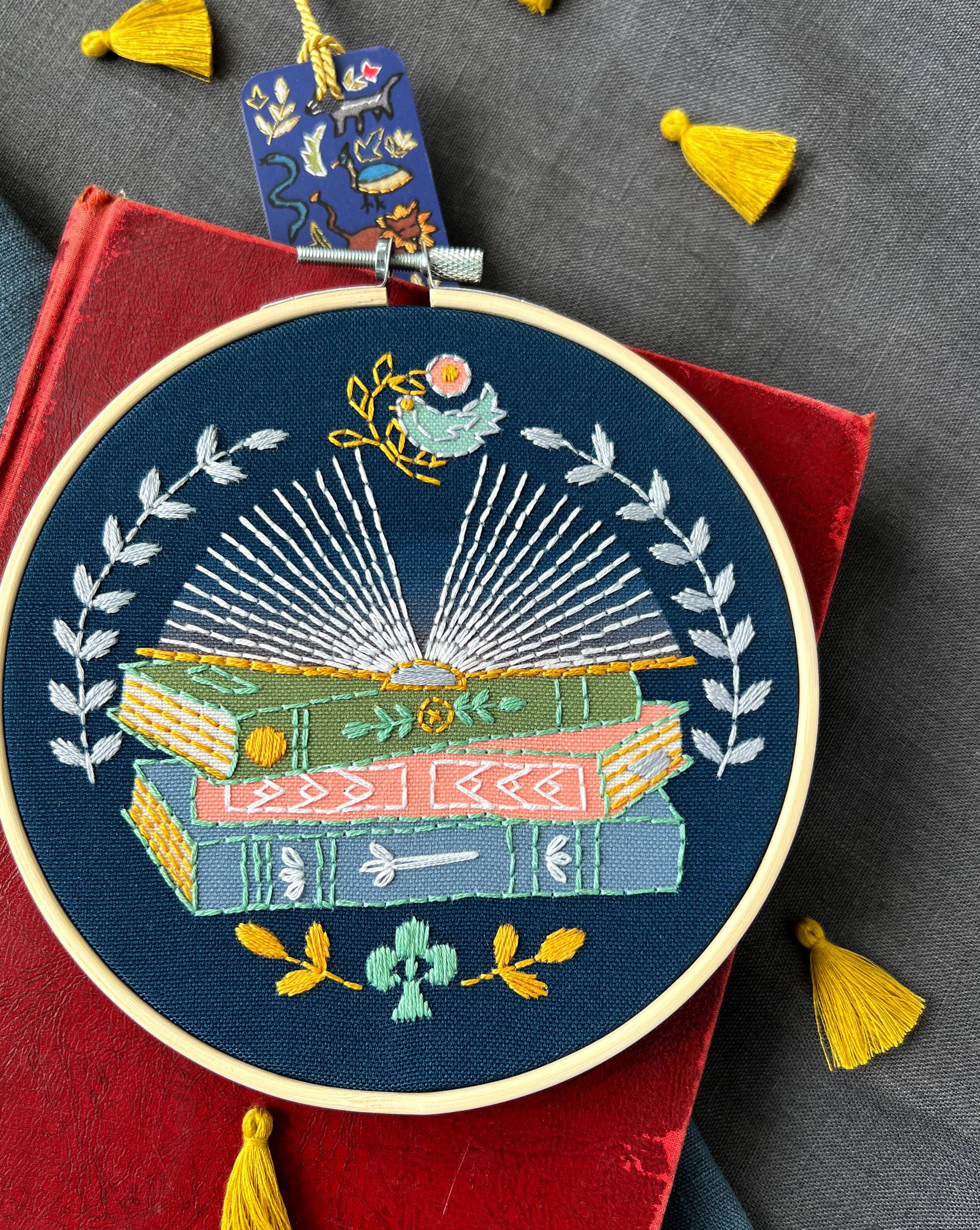 Reader Embroidery Kit