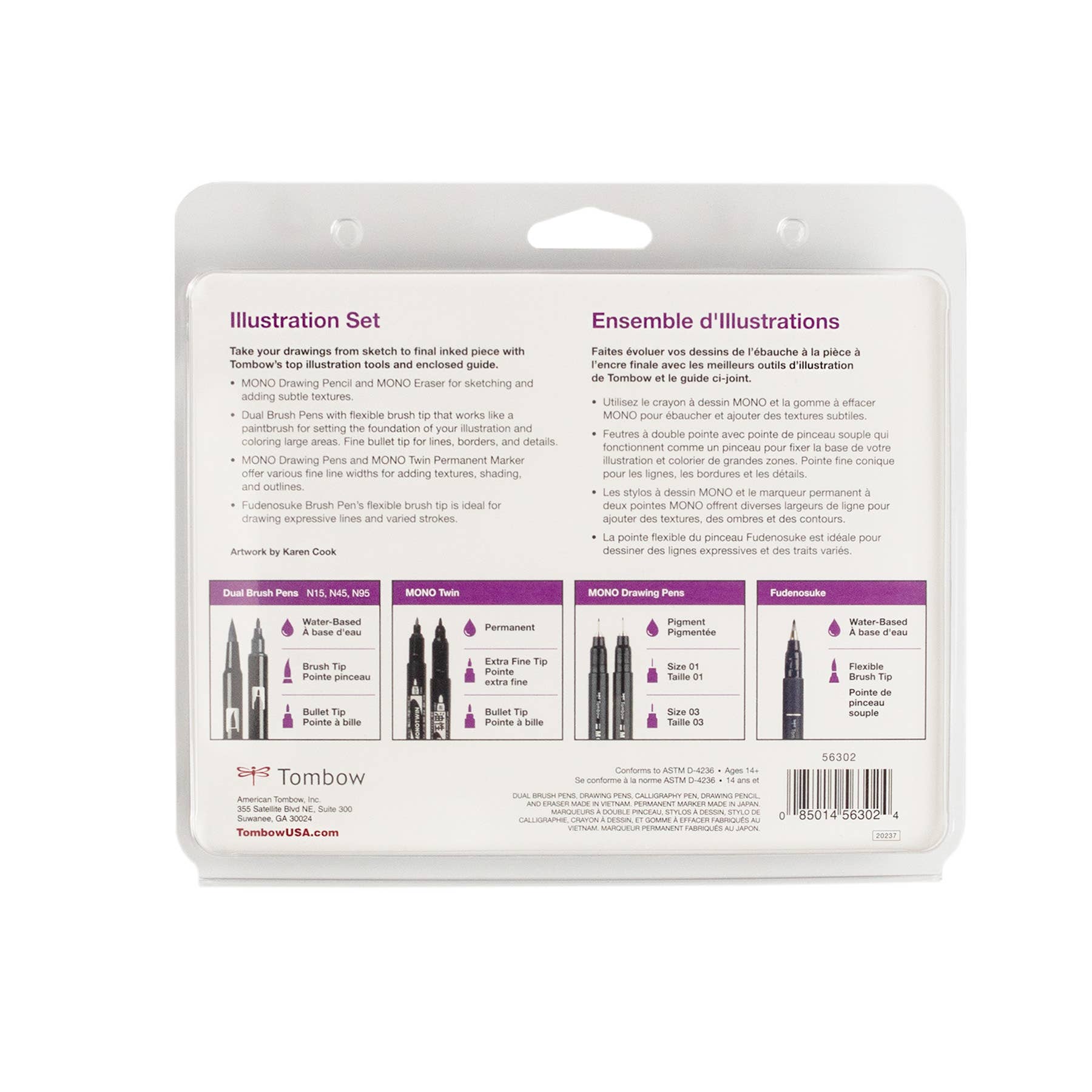 Tombow “Illustration” Set