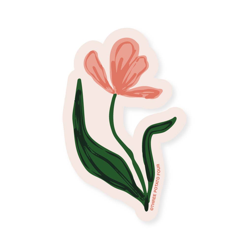 Geranium Vinyl Sticker
