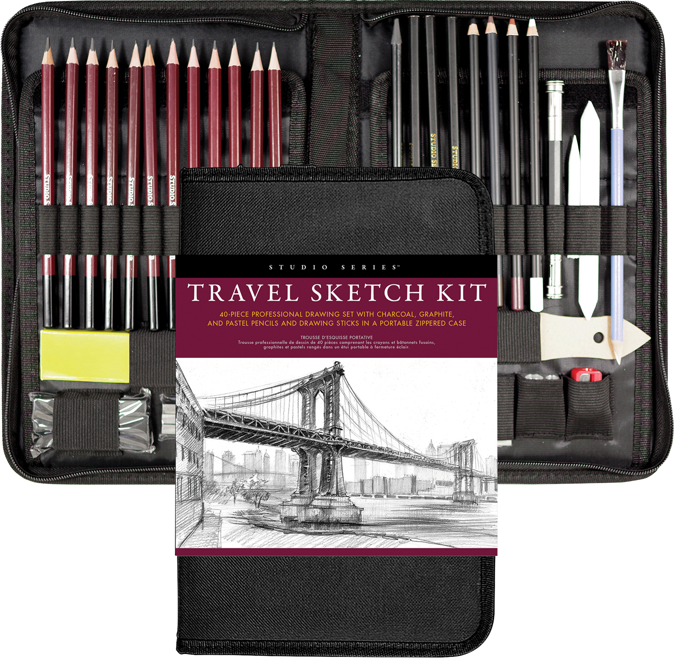 Studio Series Travel Sketch Kit – 40 Piece
