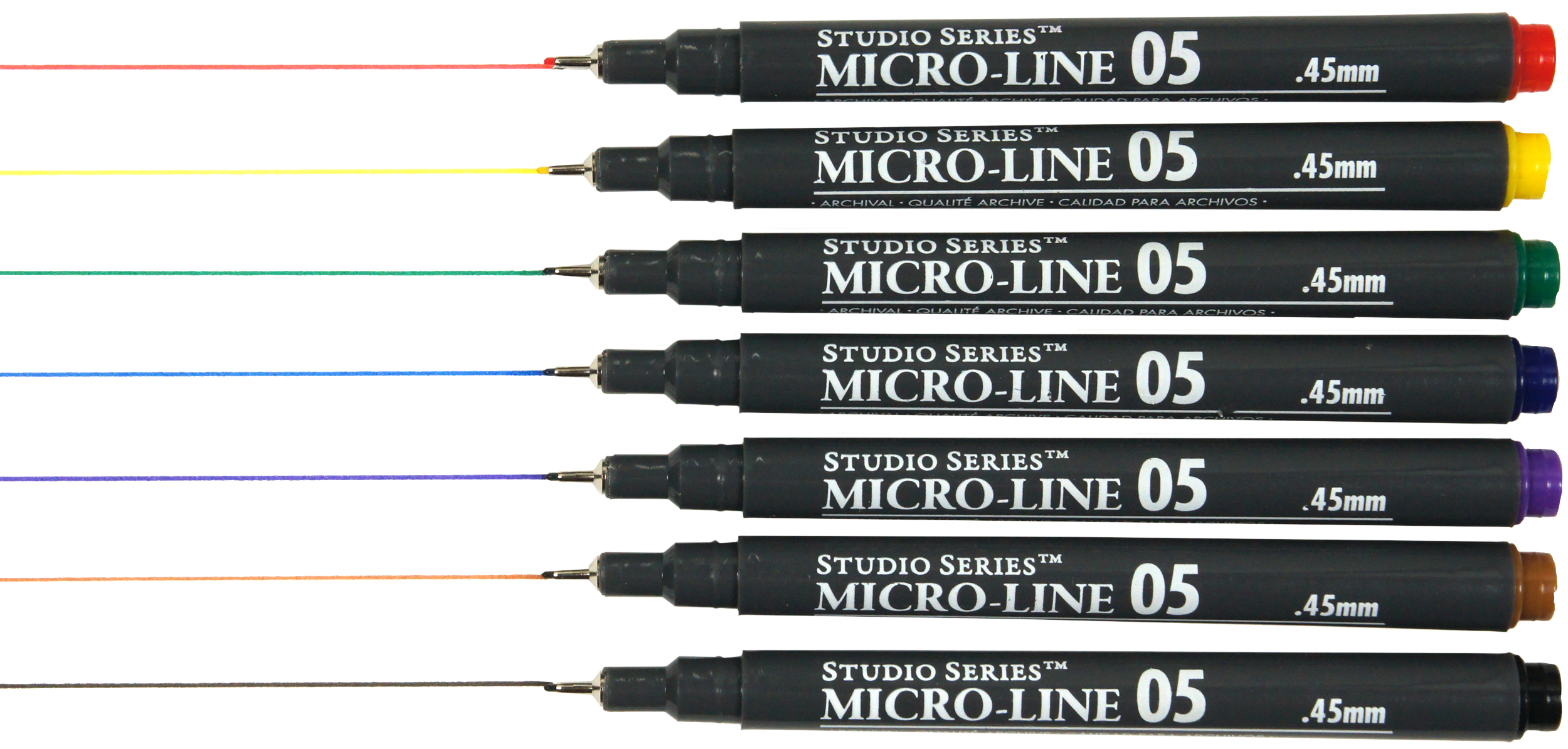 Studio Series Color Micro-Line Pen Set – Set of 7