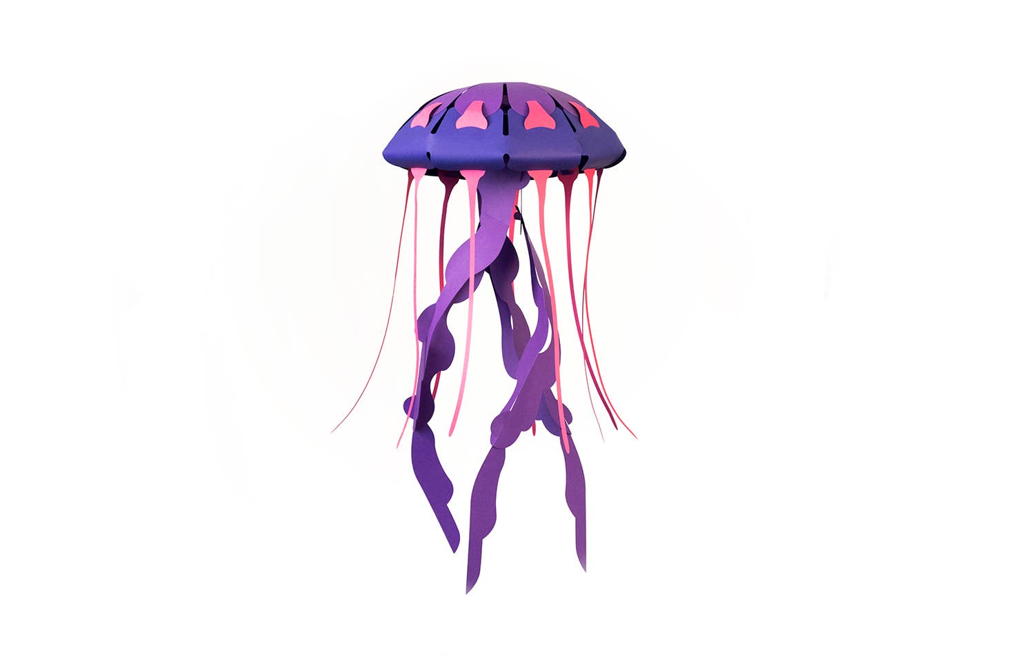 Jellyfish 3D Paper Figure by Plego | Sea Collection | No Glue Needed